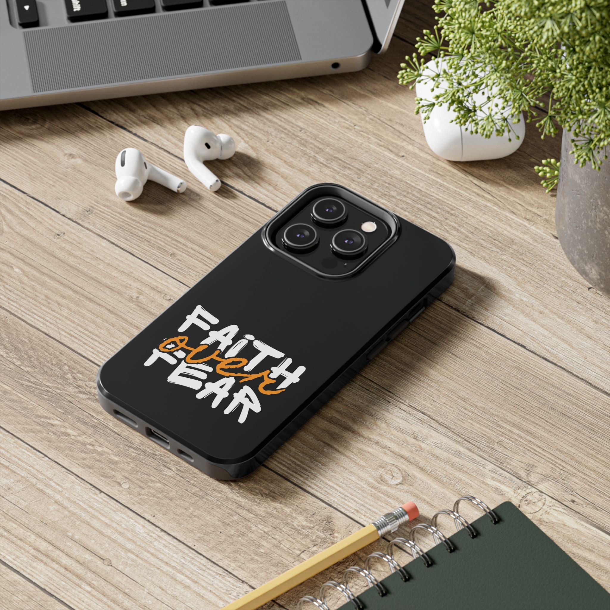 Faith Over Fear Phone Case