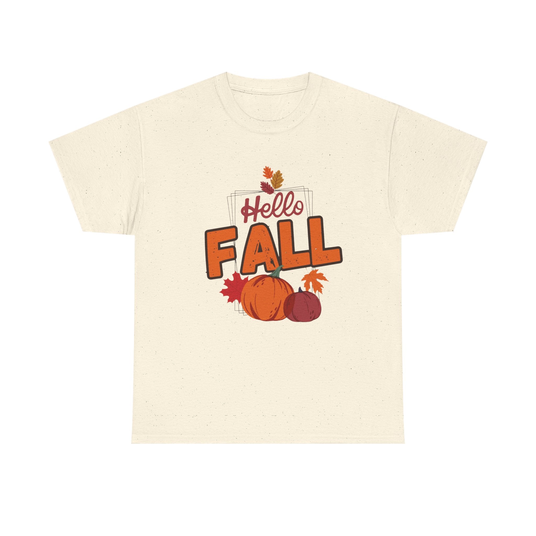 Hello Fall Pumpkin T-Shirt Unisex