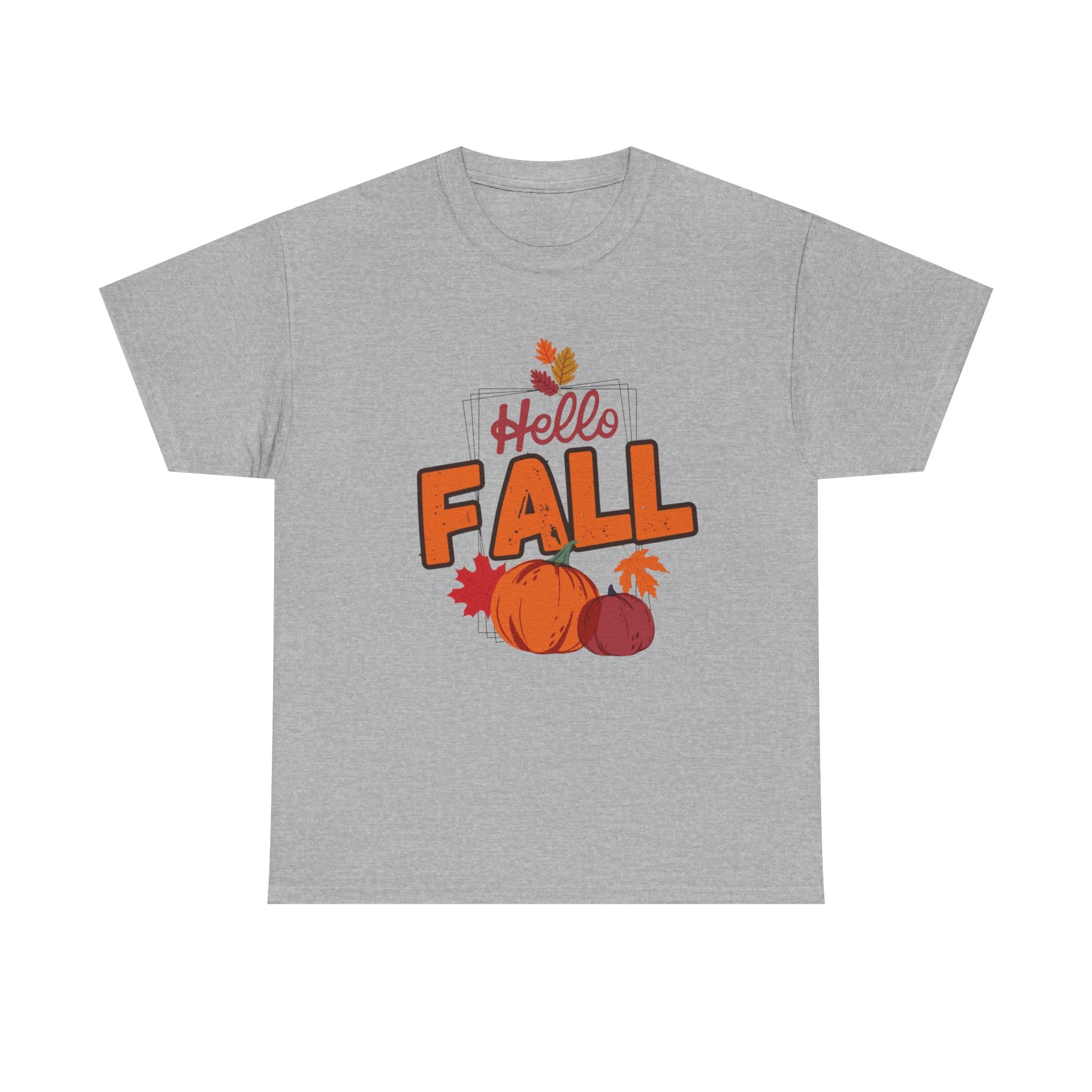Hello Fall Pumpkin T-Shirt Unisex