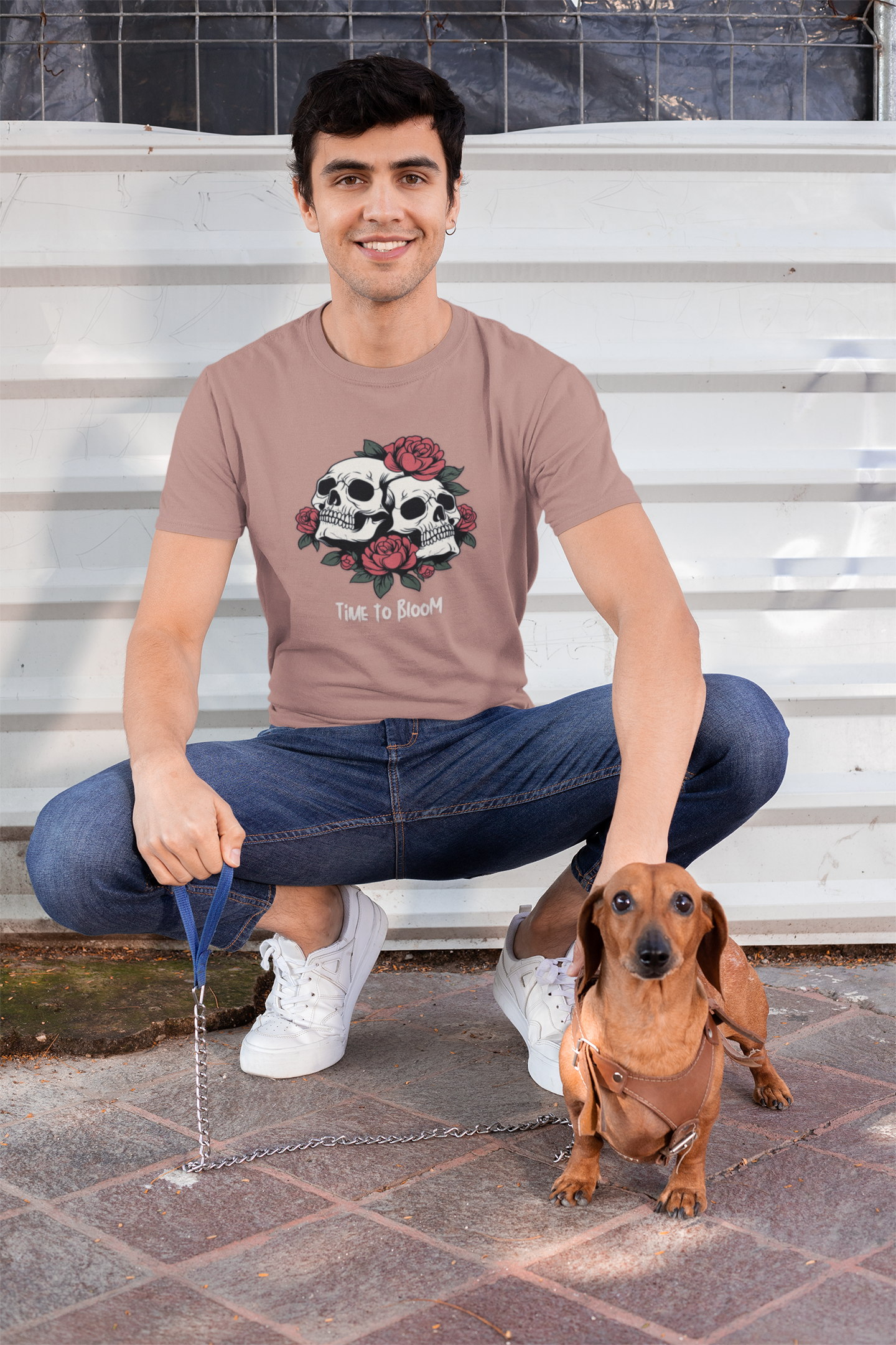 Skull and Roses Unisex T-Shirt