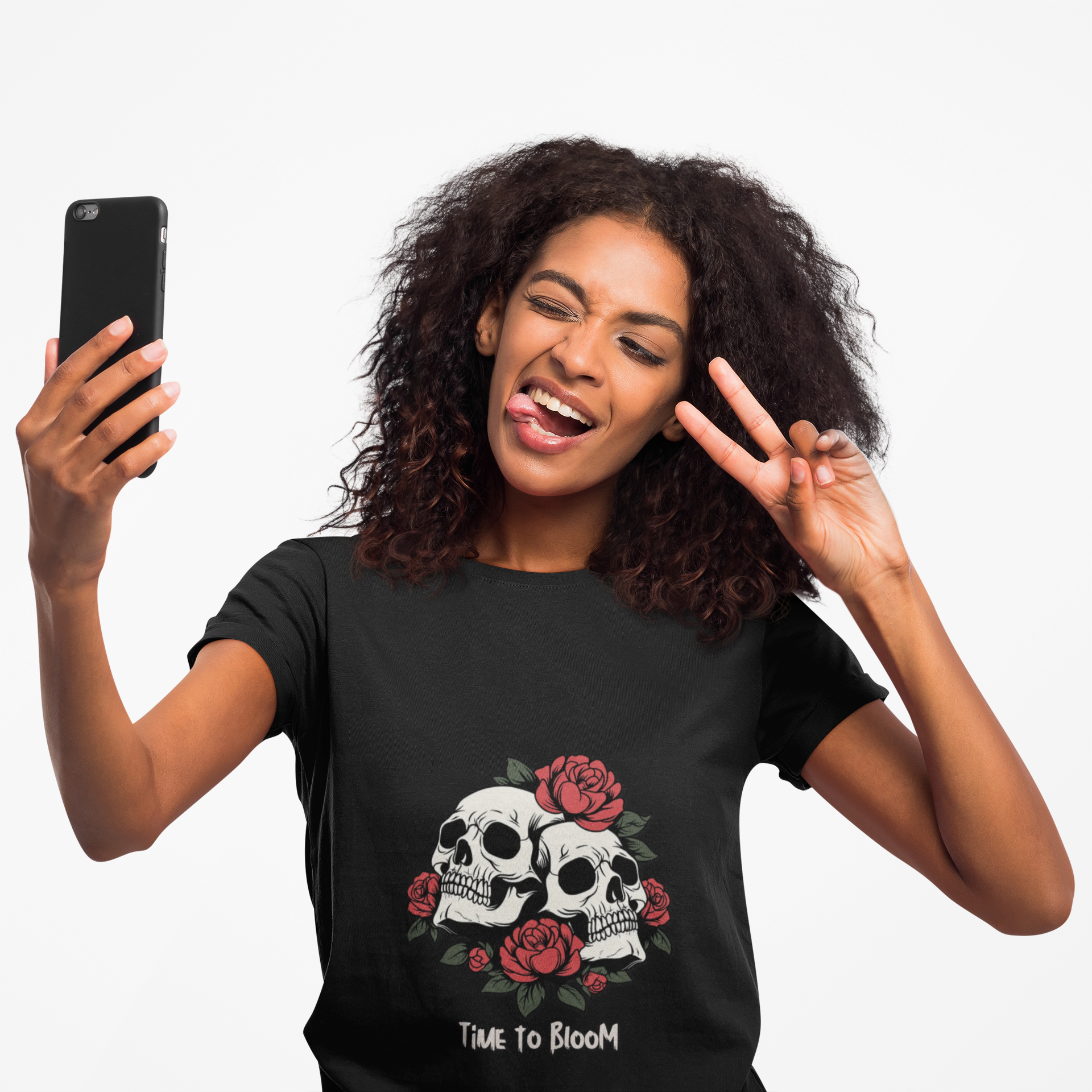 Skull and Roses Unisex T-Shirt