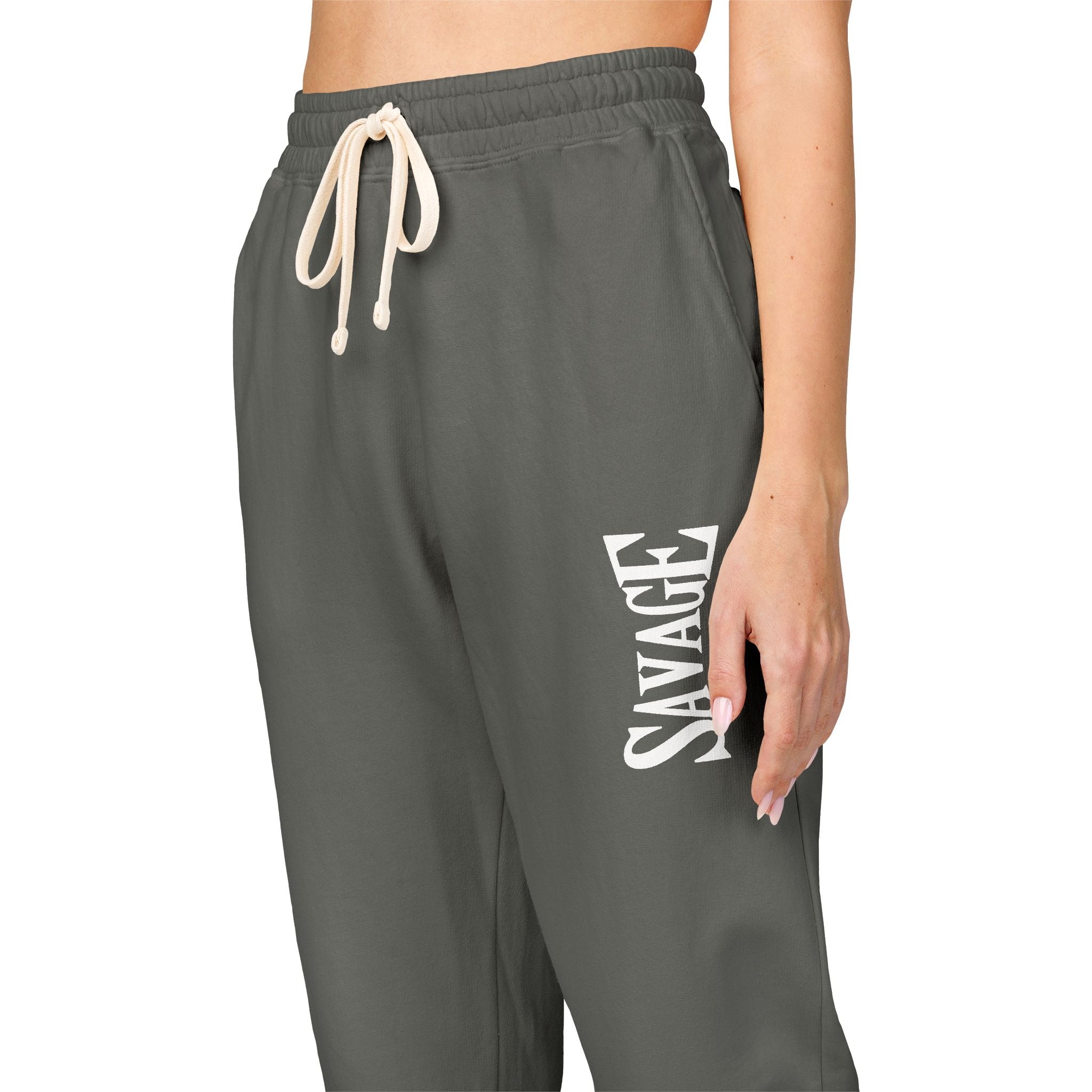 Casual Fleece Sweatpants with Modern Design Unisex