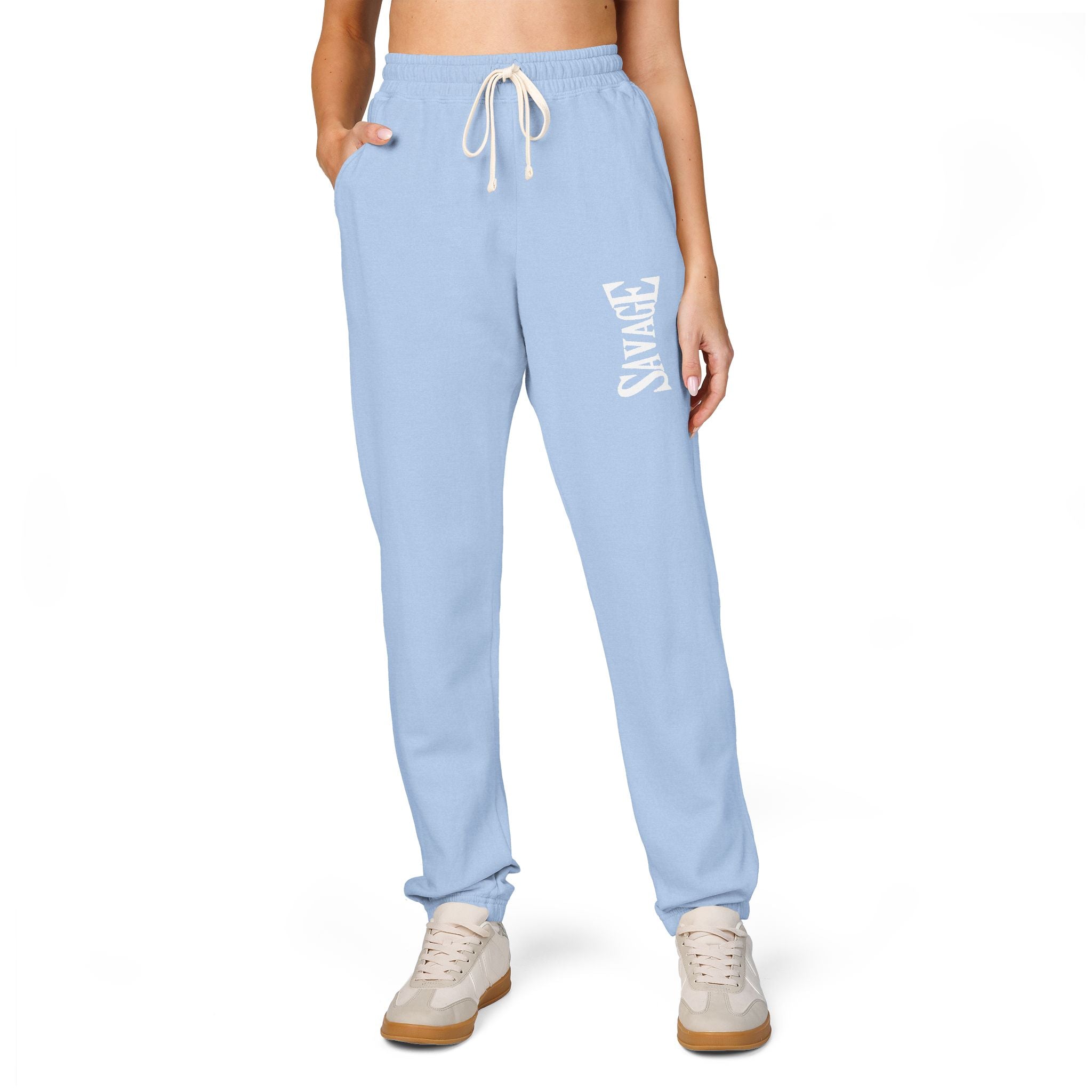 Casual Fleece Sweatpants with Modern Design Unisex