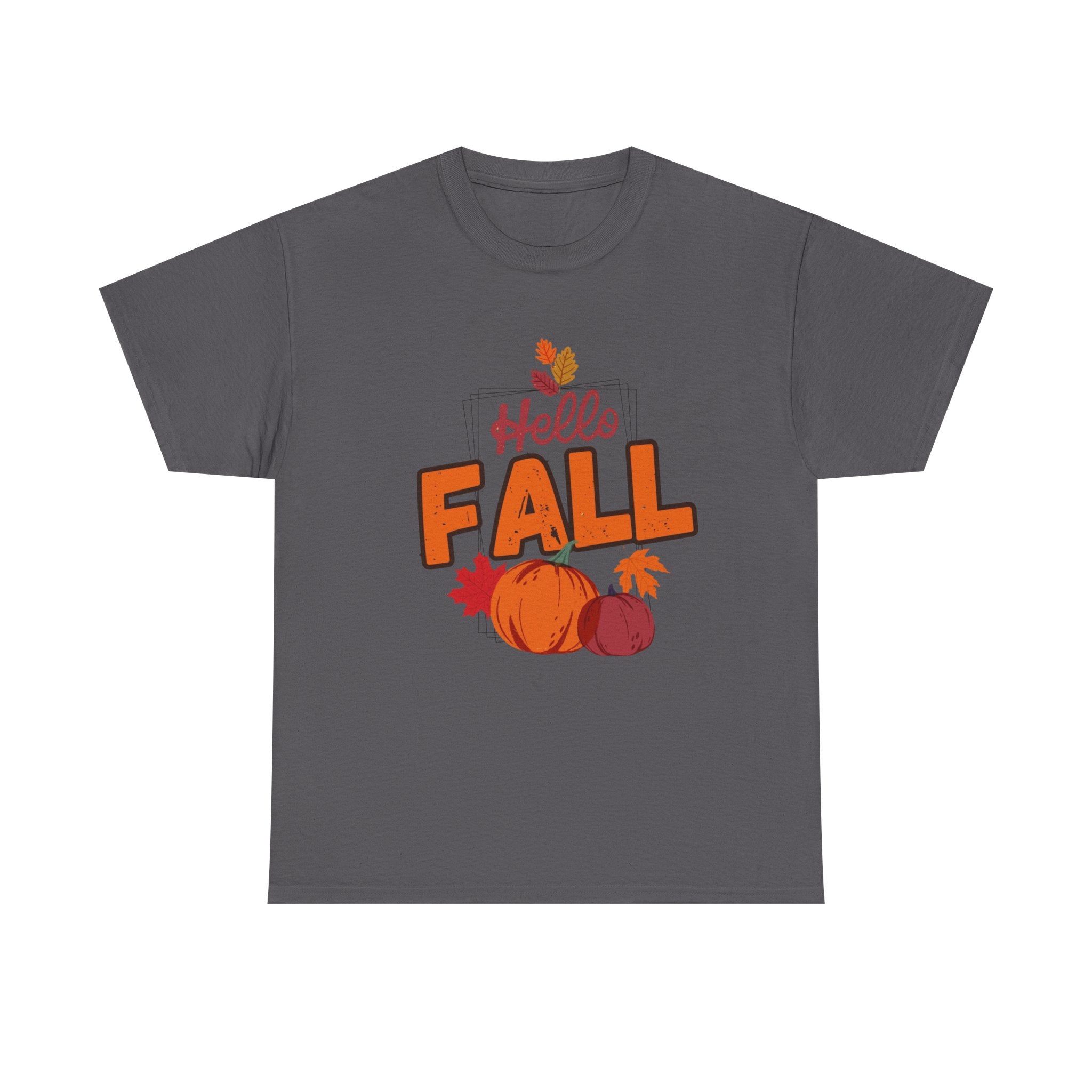 Hello Fall Pumpkin T-Shirt Unisex