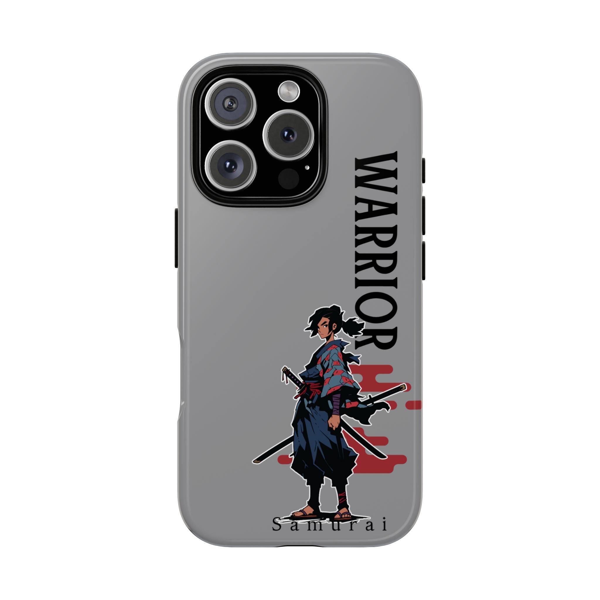 Samurai Warrior iPhone Case – Sword Art Tough Phone Cover