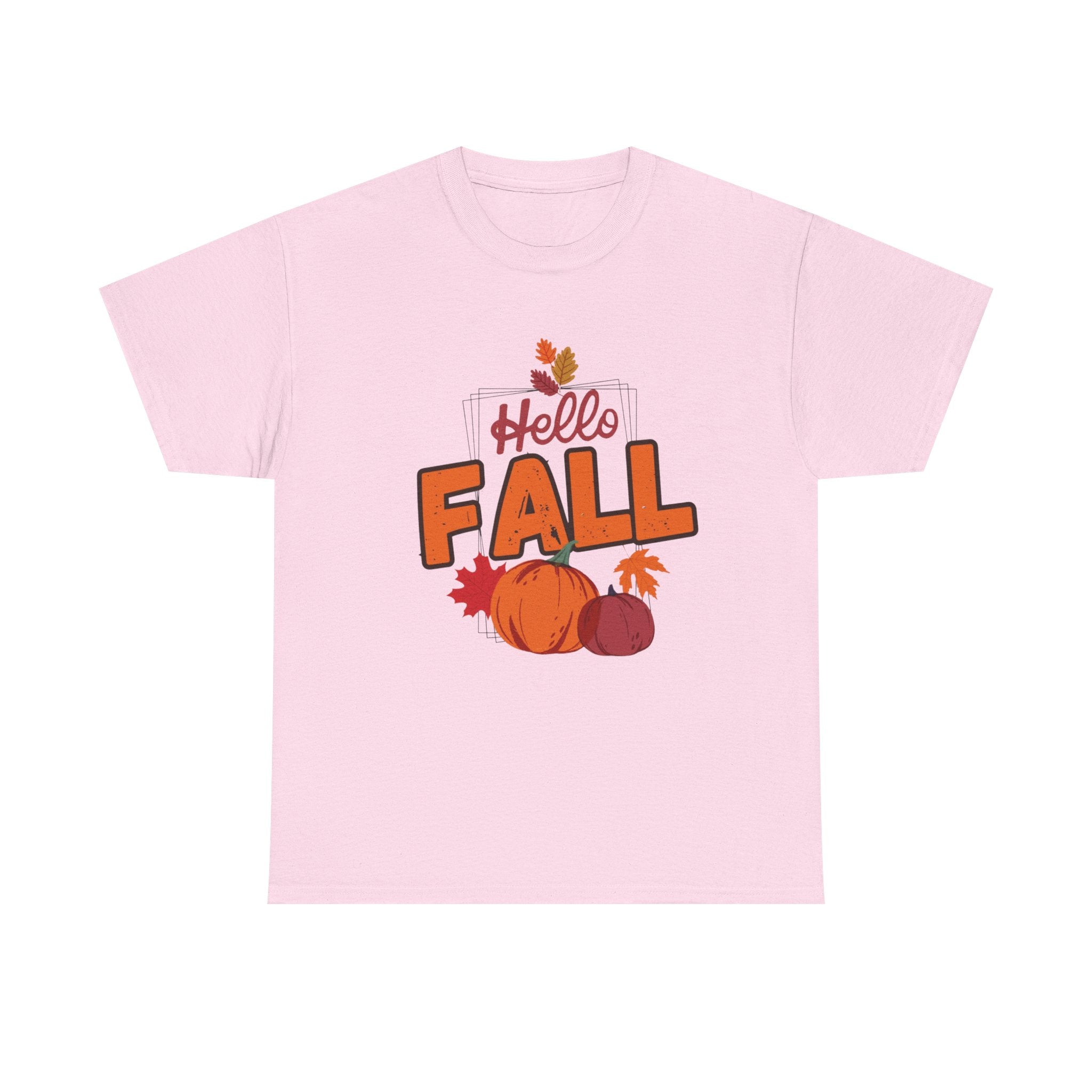 Hello Fall Pumpkin T-Shirt Unisex