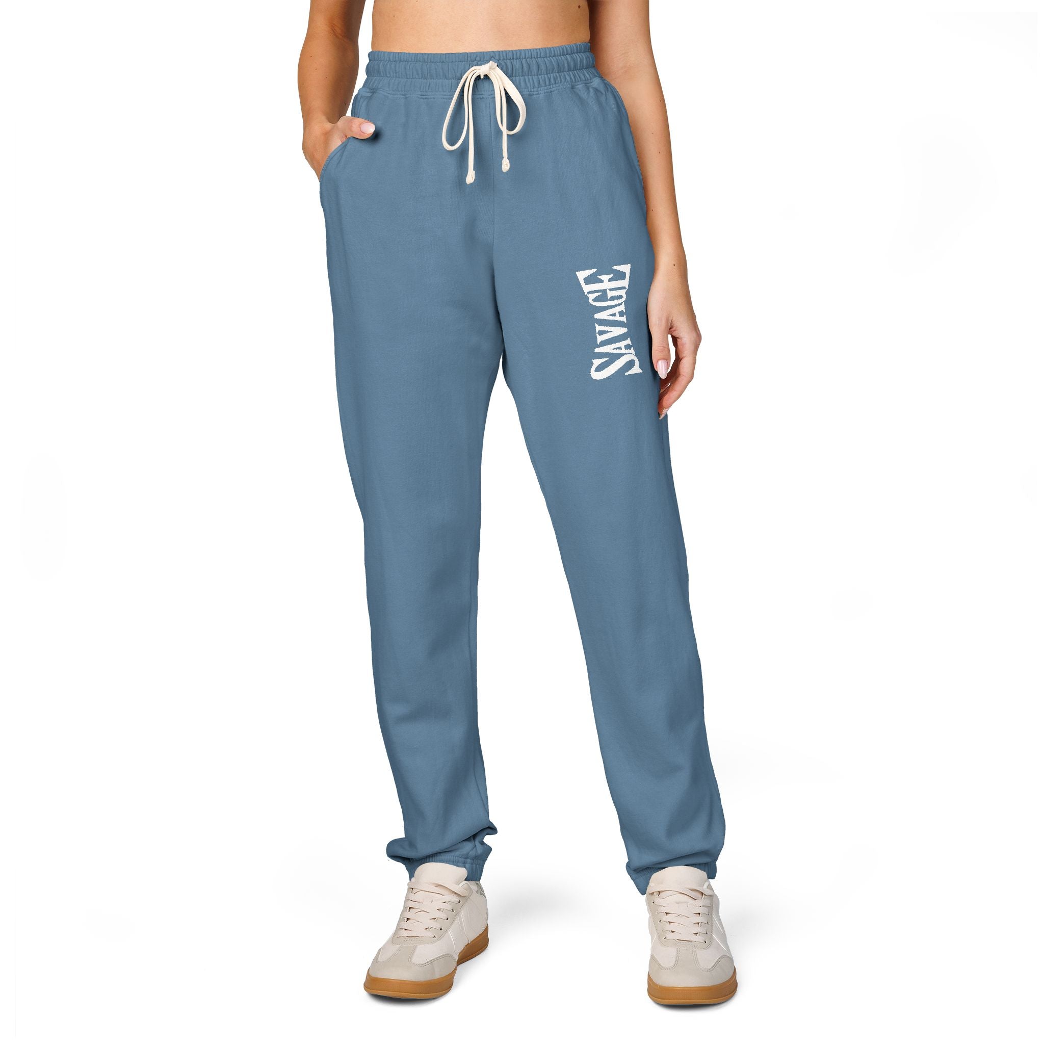 Casual Fleece Sweatpants with Modern Design Unisex