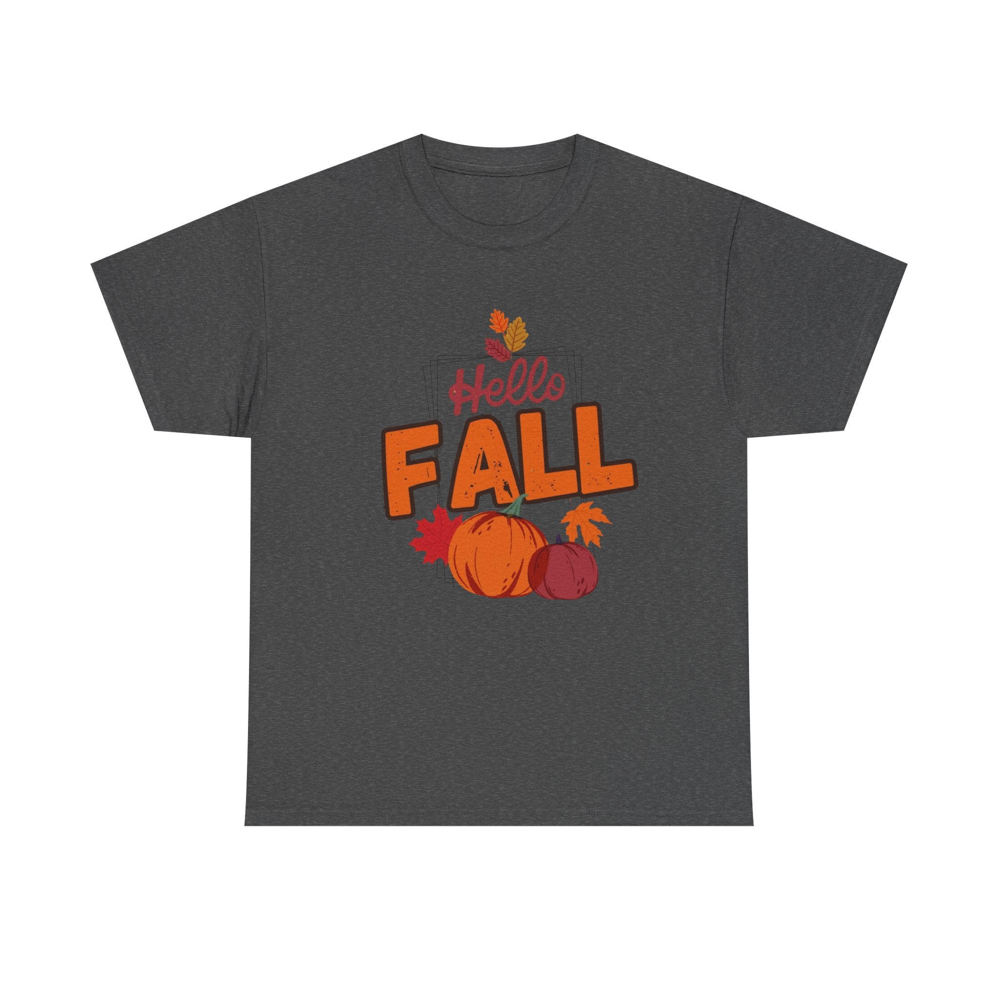 Hello Fall Pumpkin T-Shirt Unisex