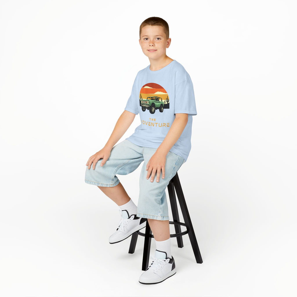 Vintage Jeep Adventure Sunset T-Shirt – Off-Road Explorer Tee