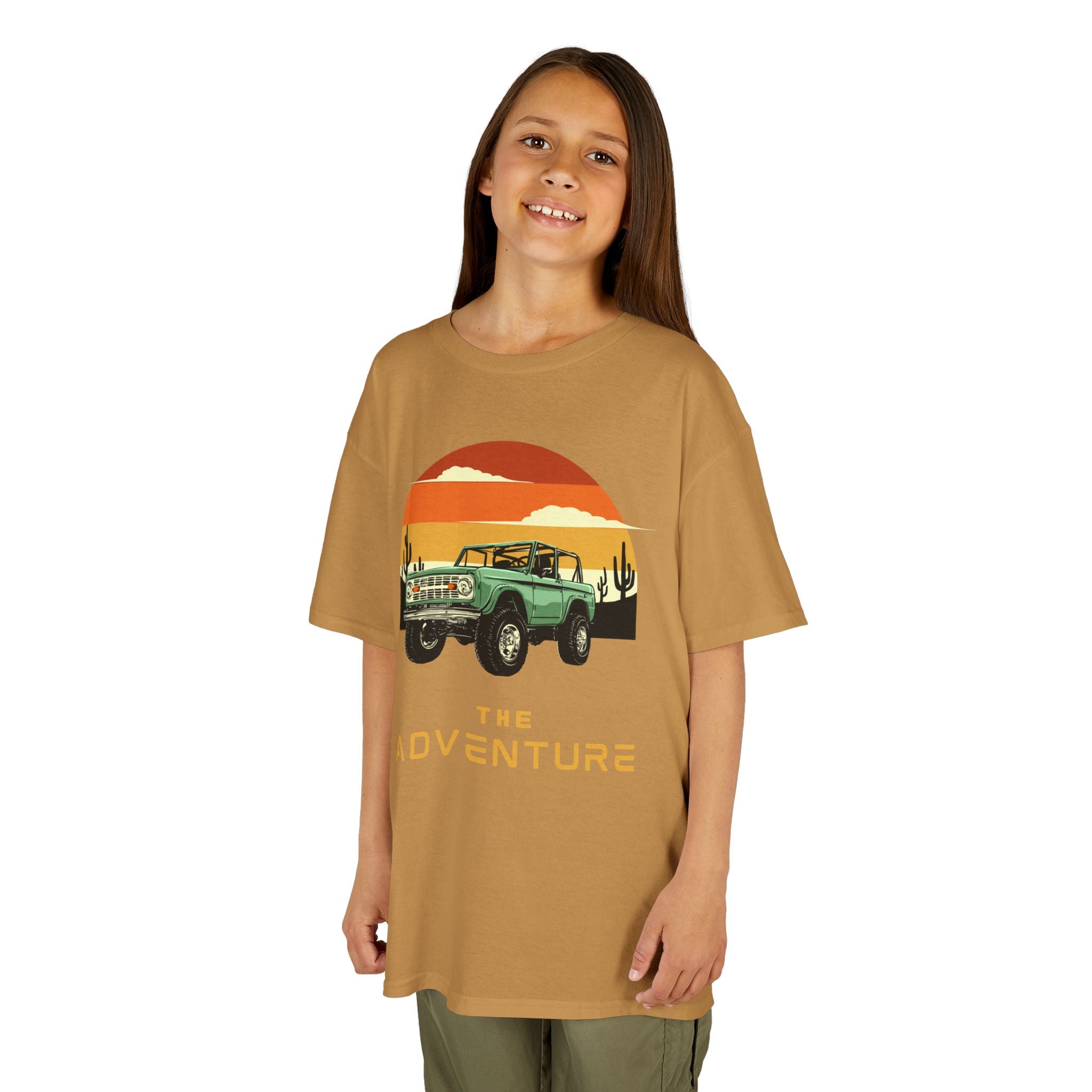 Vintage Jeep Adventure Sunset T-Shirt – Off-Road Explorer Tee