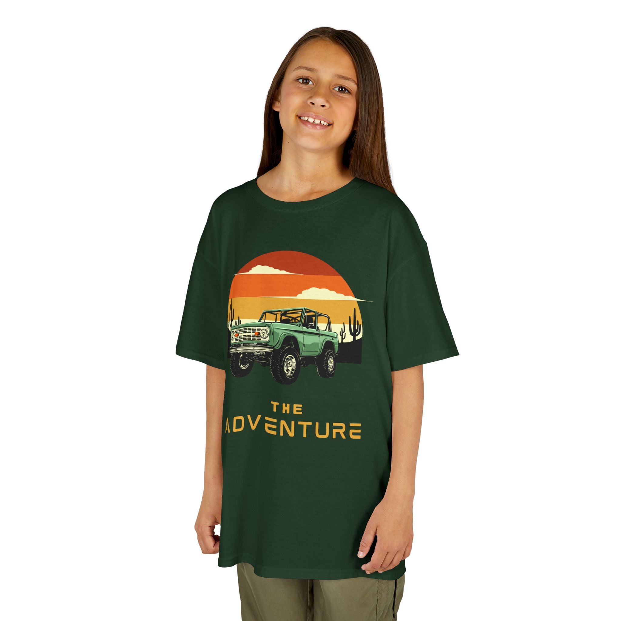 Vintage Jeep Adventure Sunset T-Shirt – Off-Road Explorer Tee