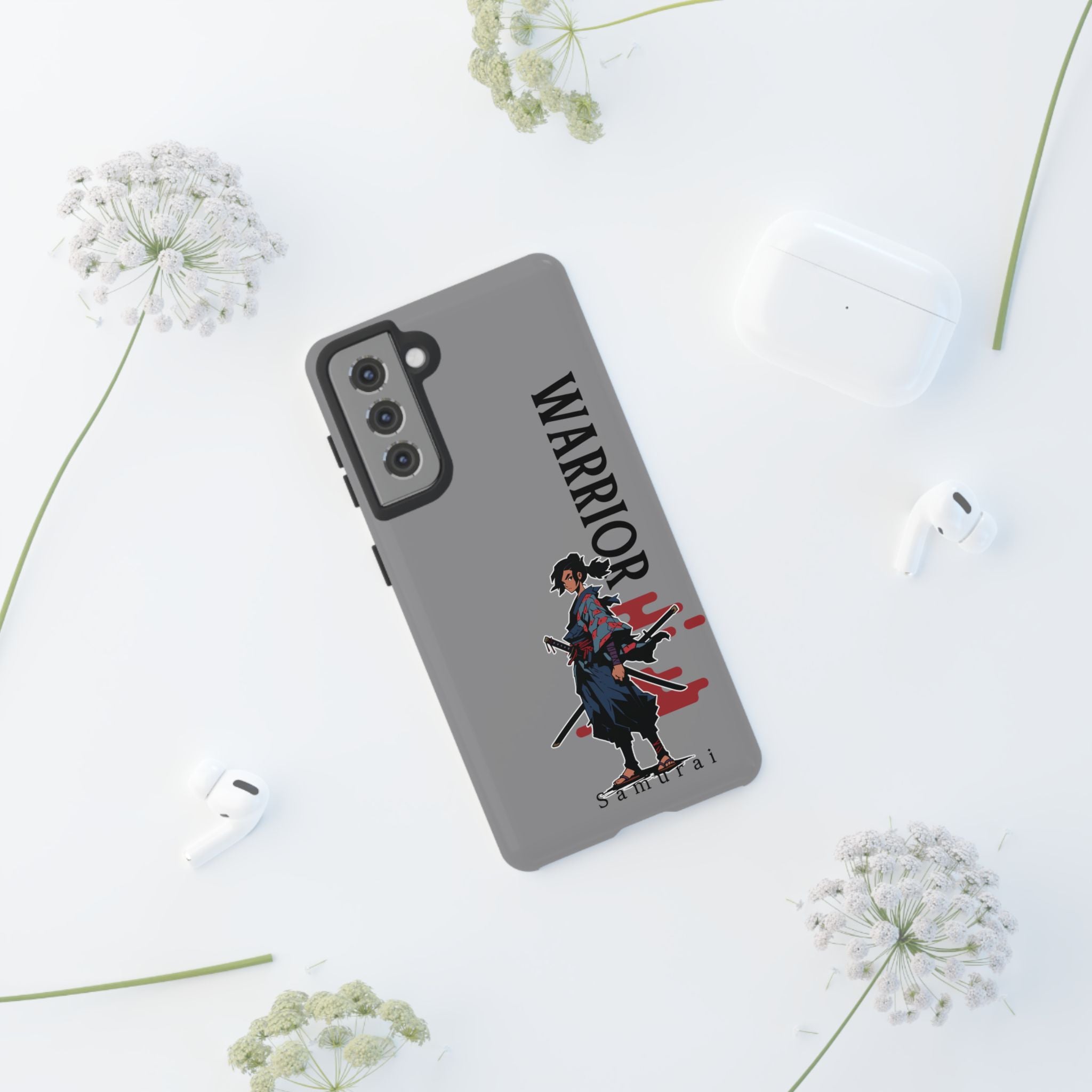 Samurai Warrior iPhone Case – Sword Art Tough Phone Cover