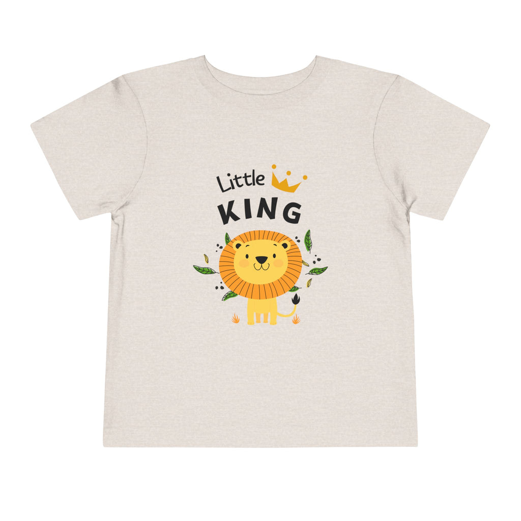 Little King Lion Kids T-Shirt – Cute Jungle Animal Tee for Boys & Girls