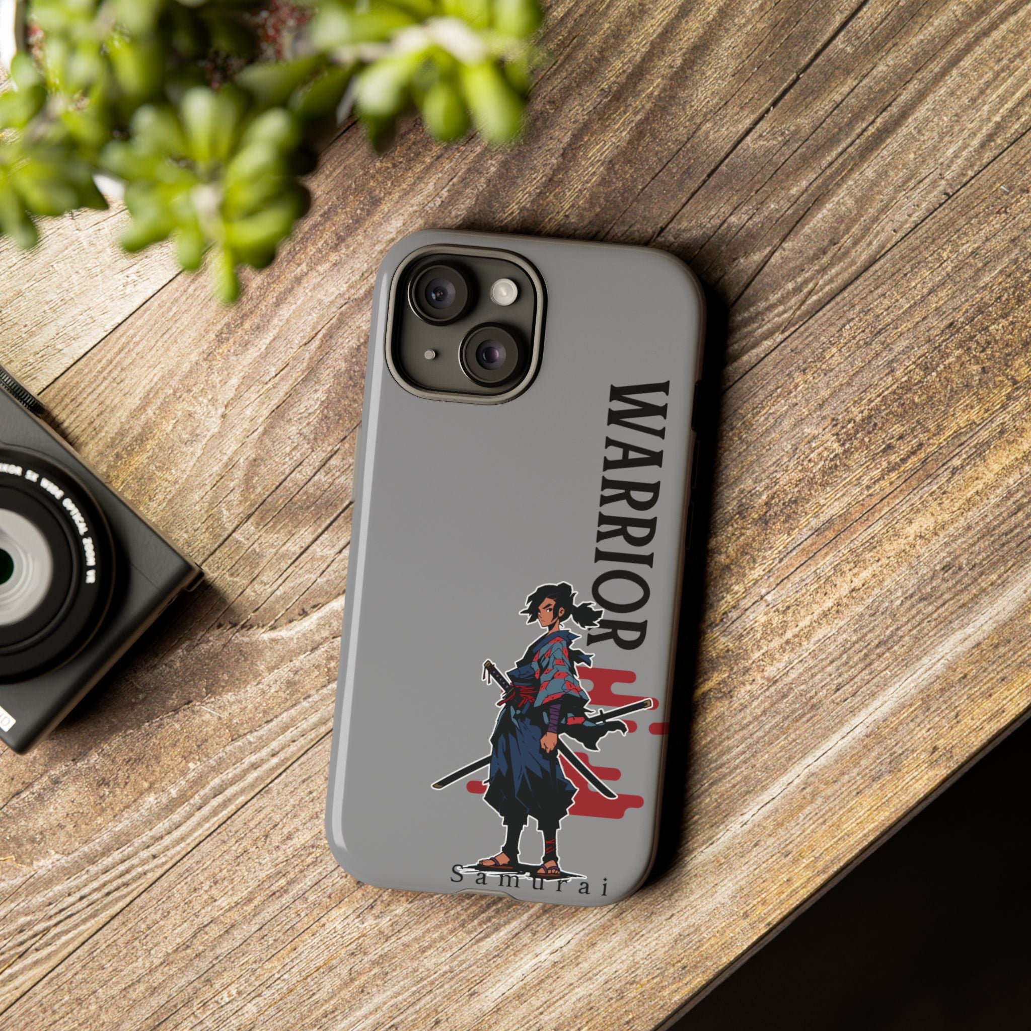 Samurai Warrior iPhone Case – Sword Art Tough Phone Cover