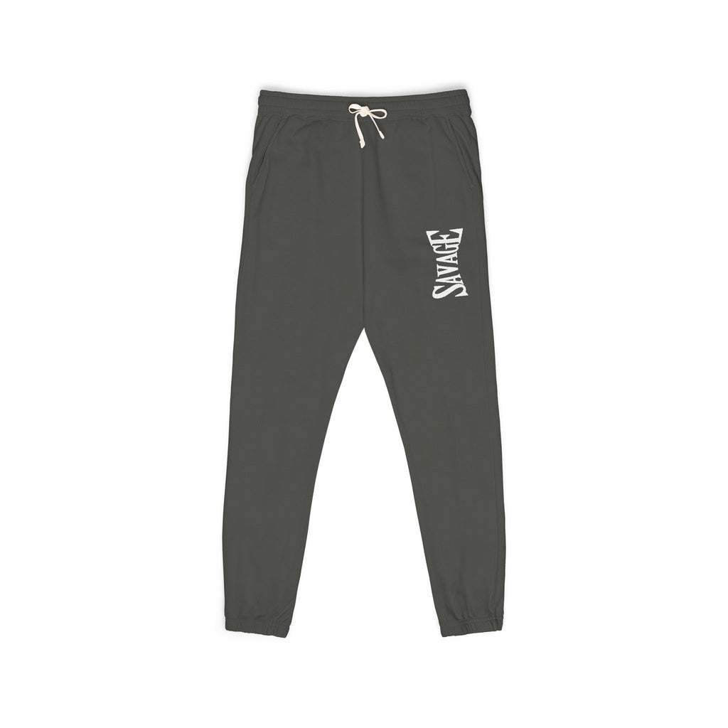 Men's Casual Fleece Sweatpants with Modern Design