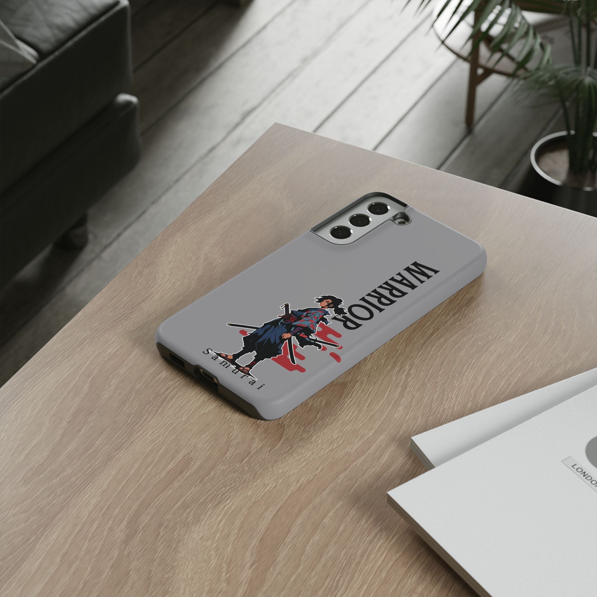 Samurai Warrior iPhone Case – Sword Art Tough Phone Cover