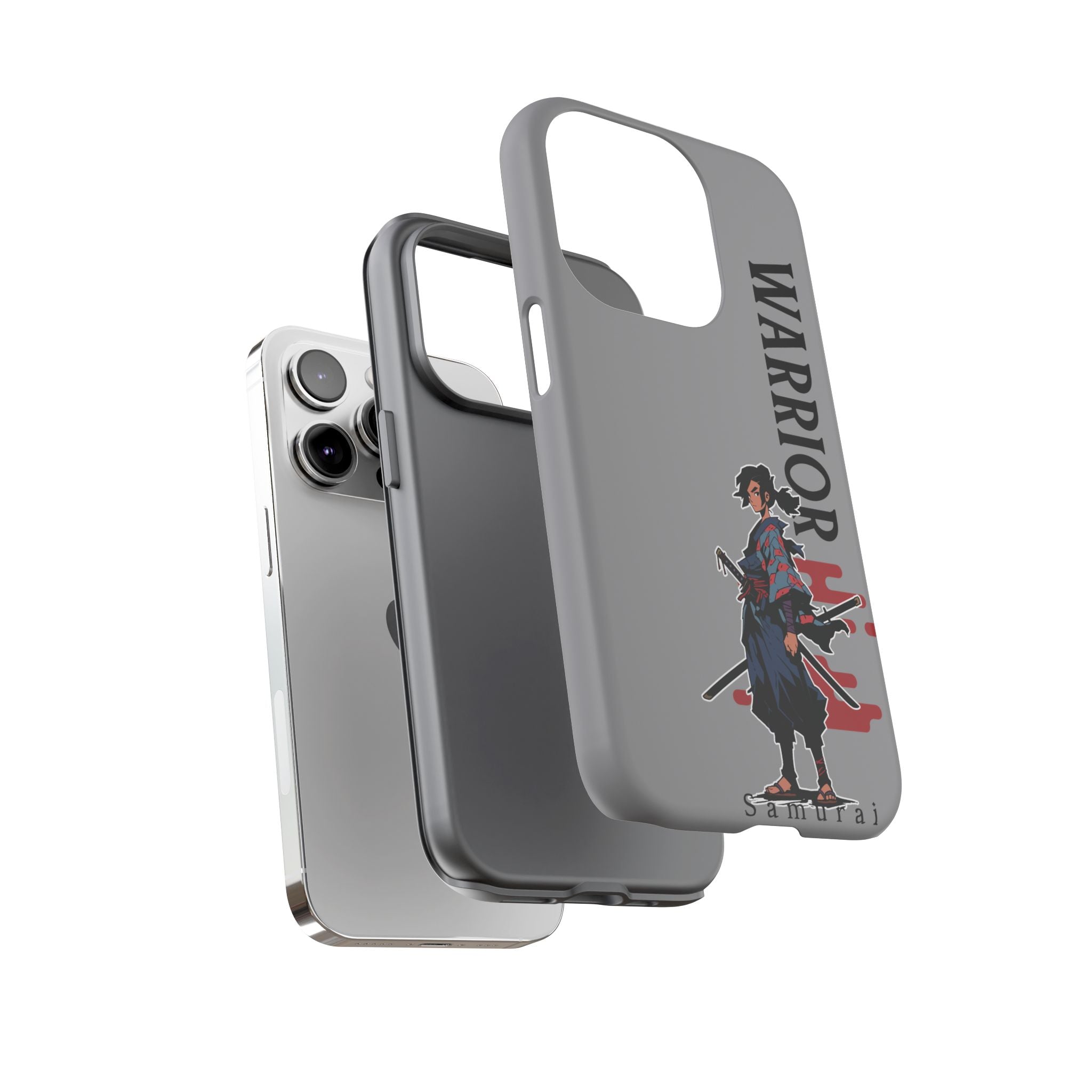 Samurai Warrior iPhone Case – Sword Art Tough Phone Cover