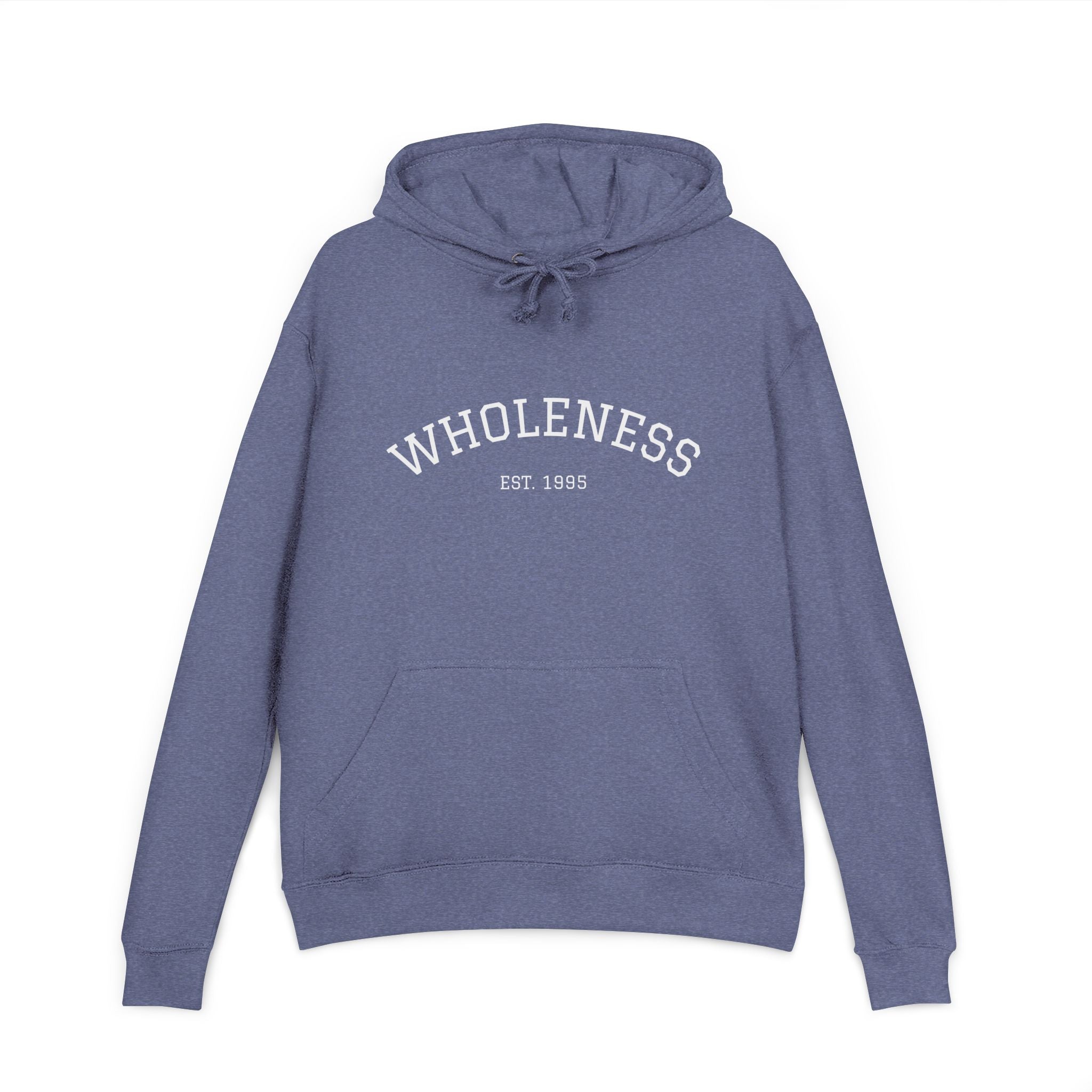 Wholeness French Terry Men's Hoodie for Comfort & Style