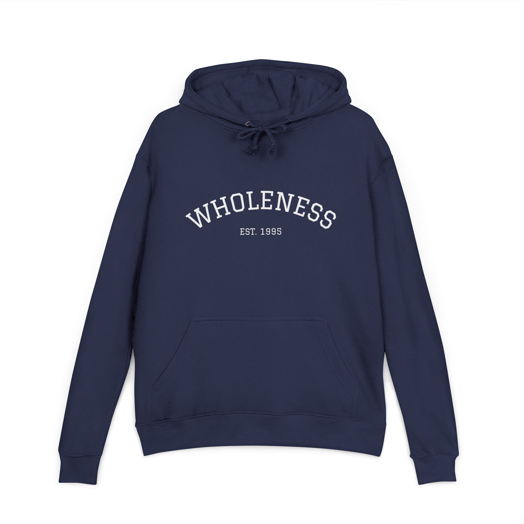 Wholeness French Terry Men's Hoodie for Comfort & Style