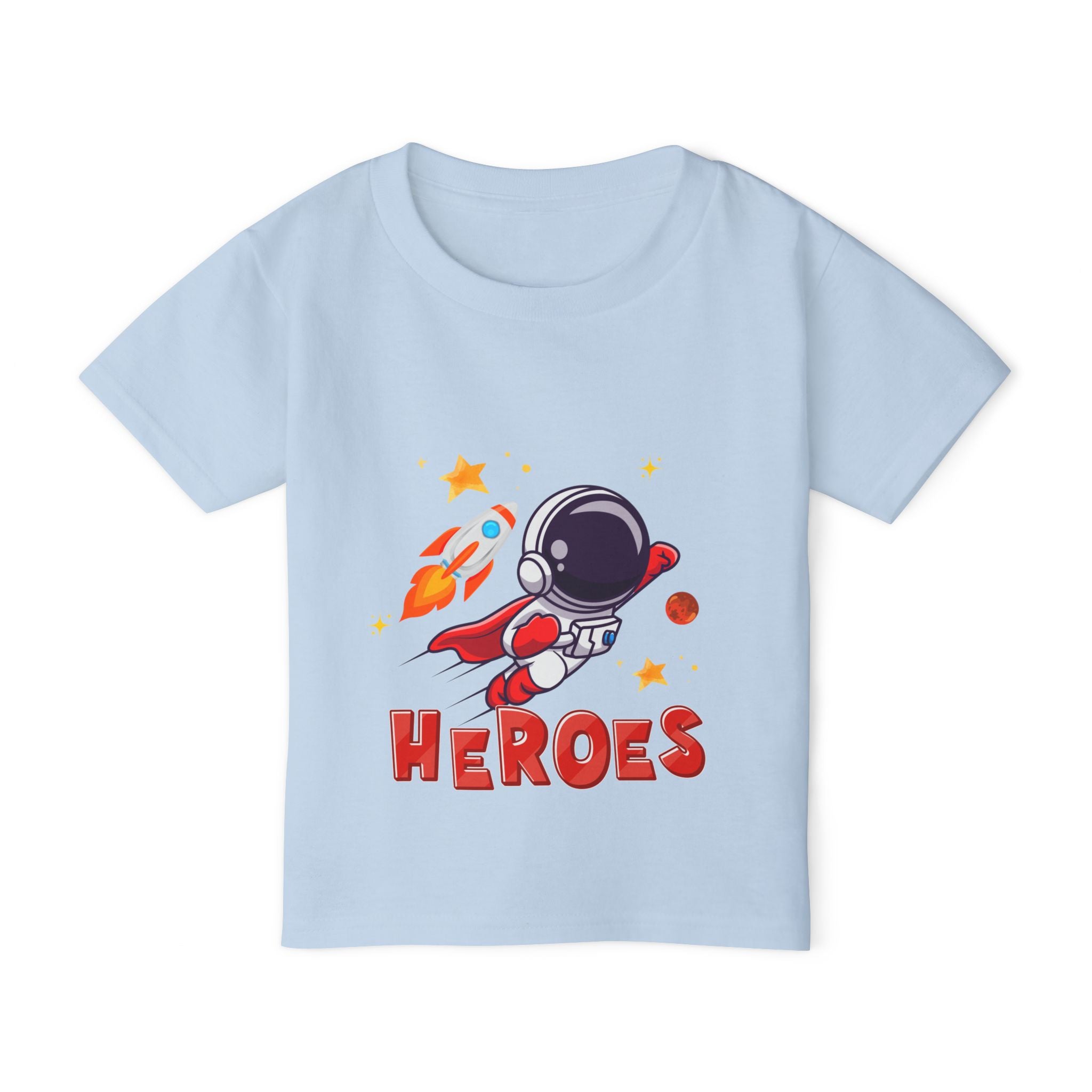 Little Space Heroes Astronaut Kids T-Shirt – Cosmic Adventure Tee for Boys & Girls