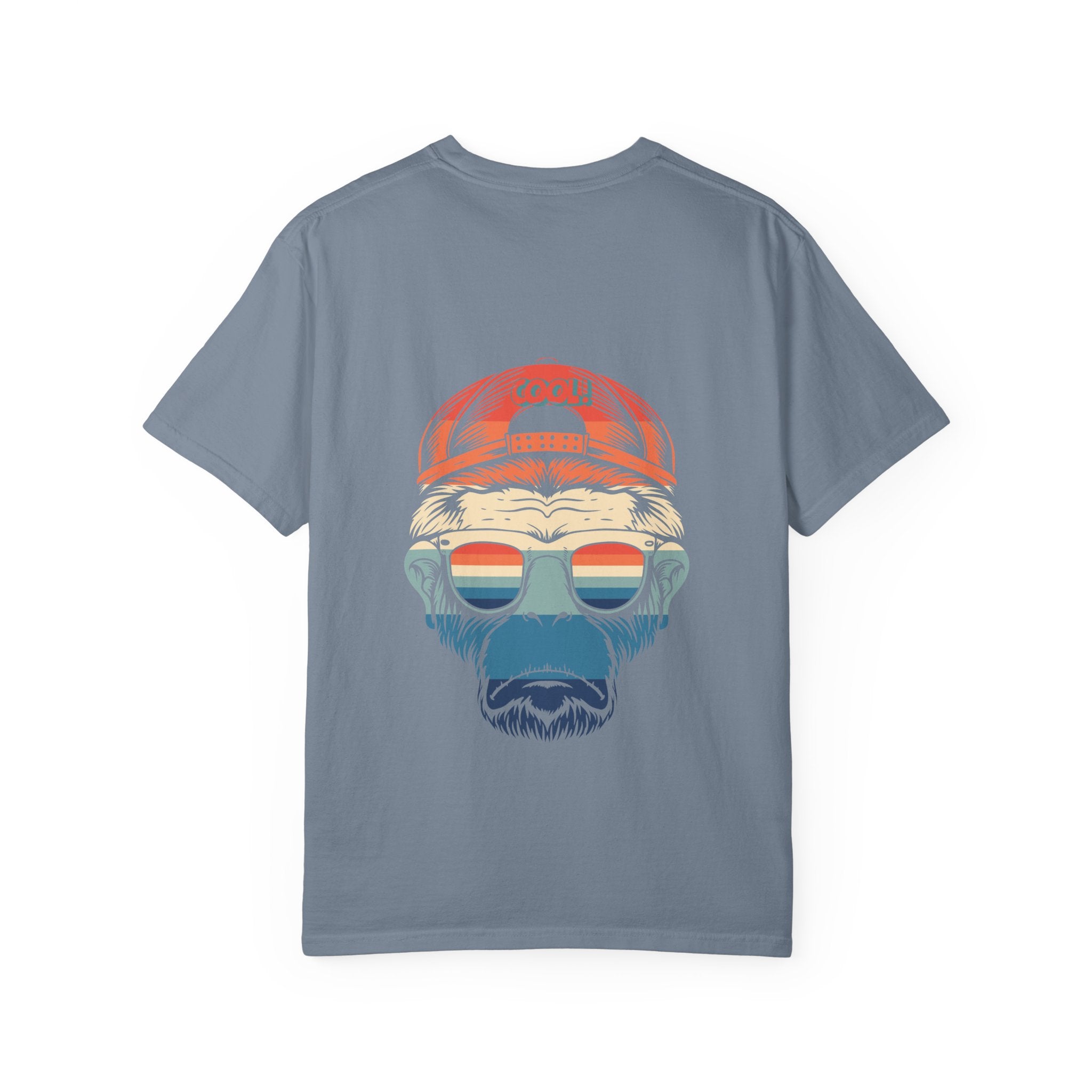 Forever Alone Cool Monkey Graphic Tee | Funny Front & Back Print Shirt