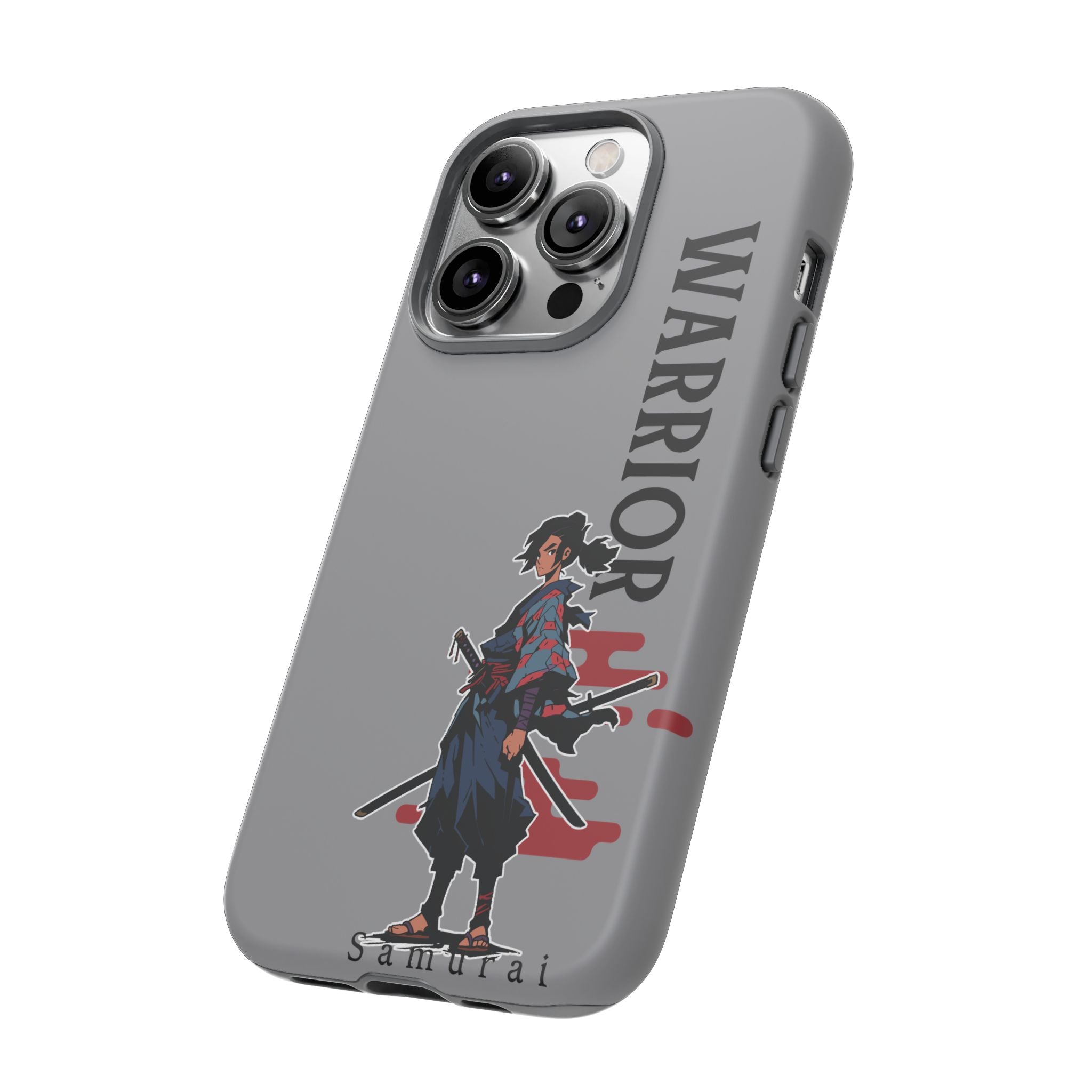 Samurai Warrior iPhone Case – Sword Art Tough Phone Cover
