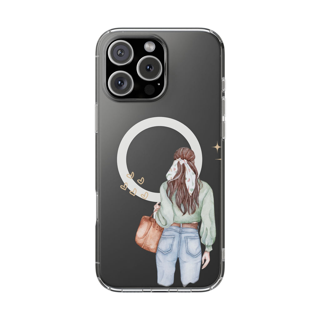Magnetic Clear Impact Resistant Phone Case