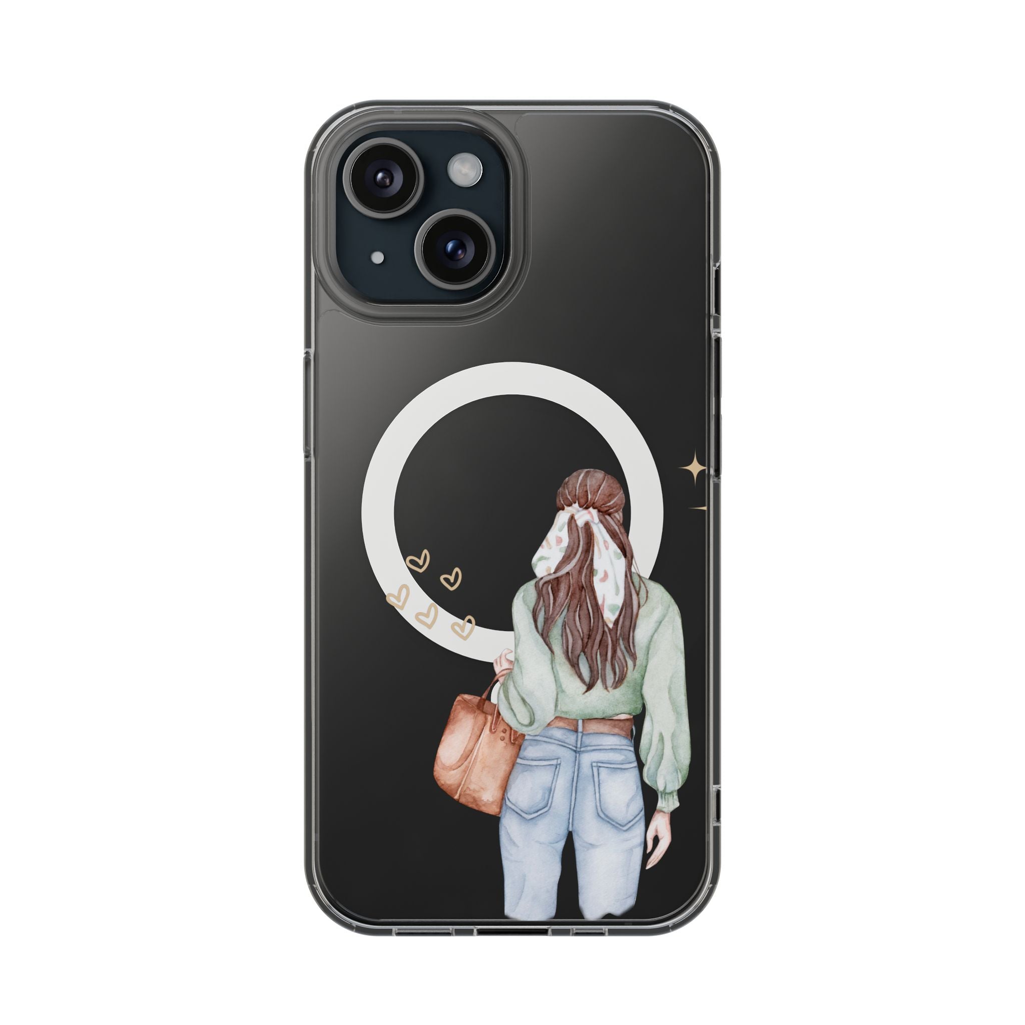 Magnetic Clear Impact Resistant Phone Case