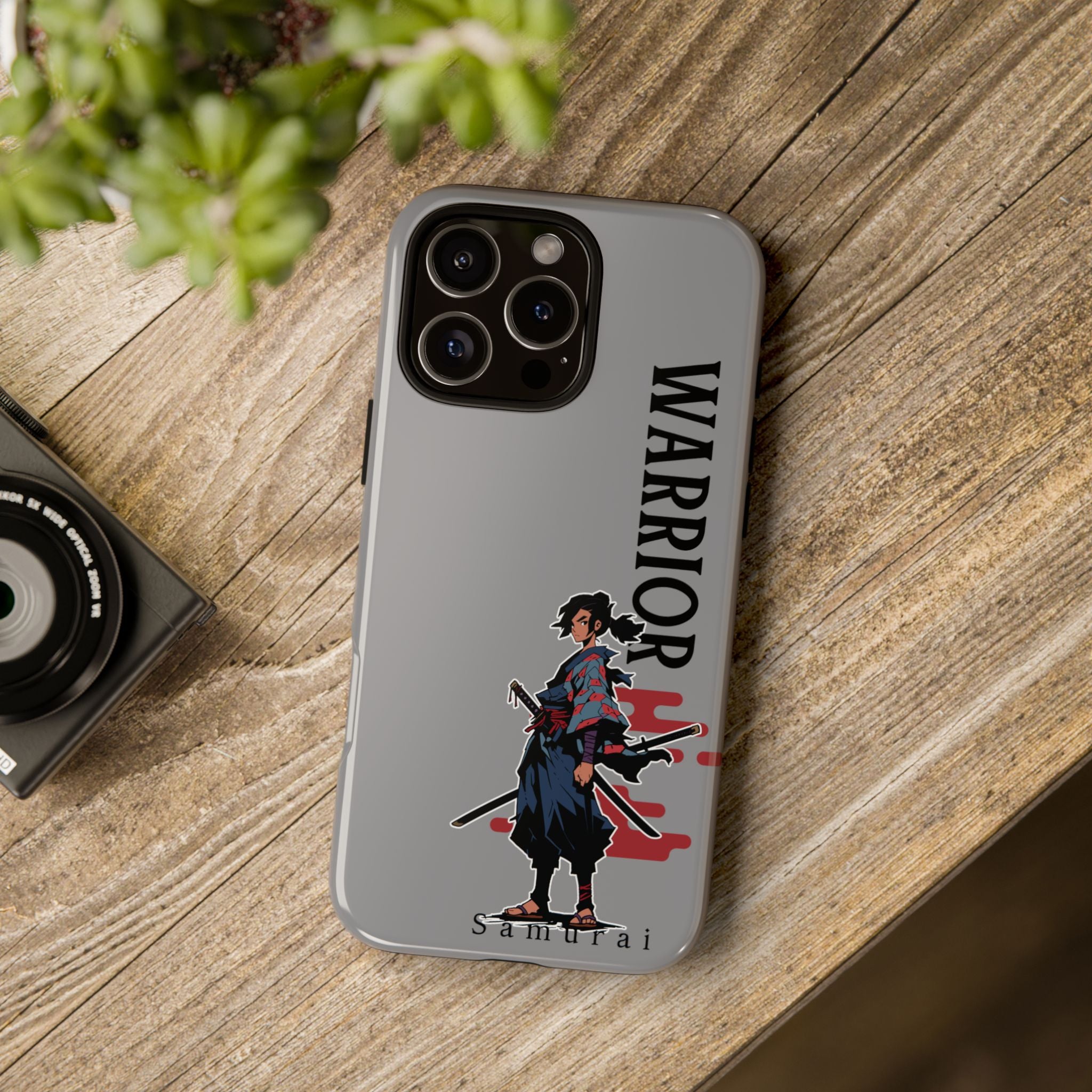 Samurai Warrior iPhone Case – Sword Art Tough Phone Cover