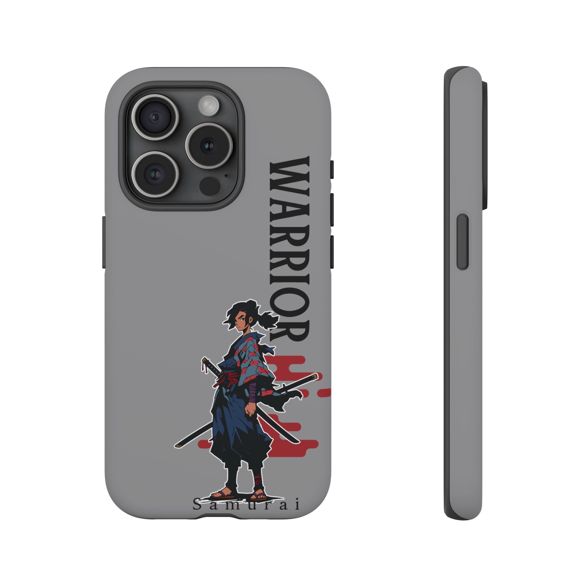 Samurai Warrior iPhone Case – Sword Art Tough Phone Cover