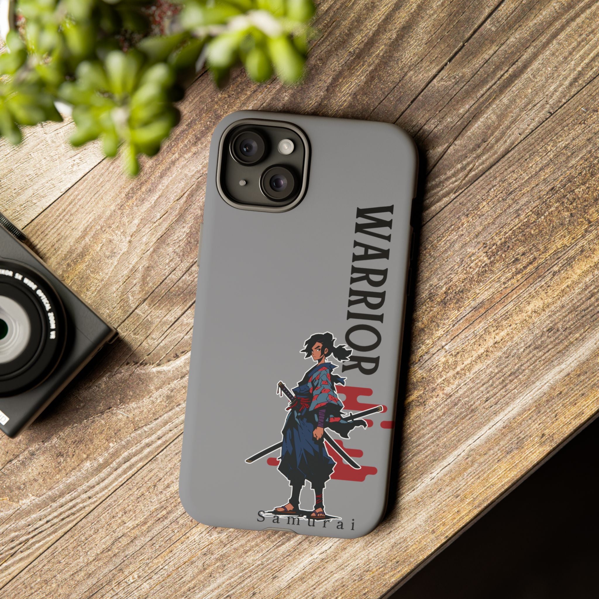 Samurai Warrior iPhone Case – Sword Art Tough Phone Cover