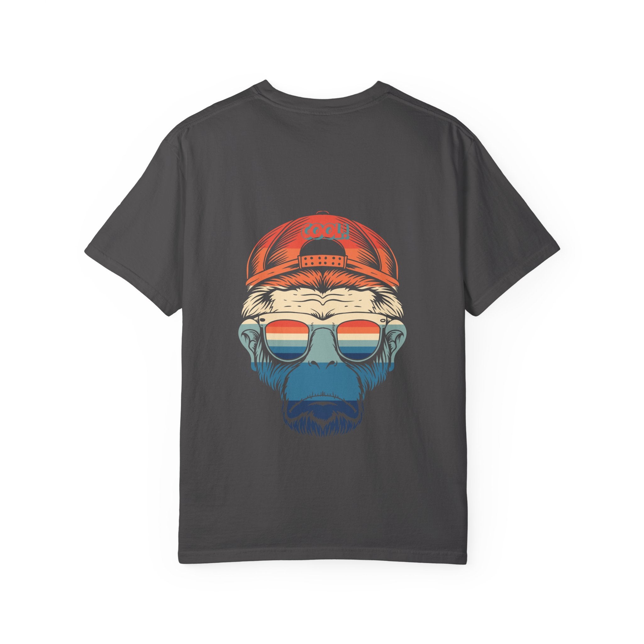 Forever Alone Cool Monkey Graphic Tee | Funny Front & Back Print Shirt