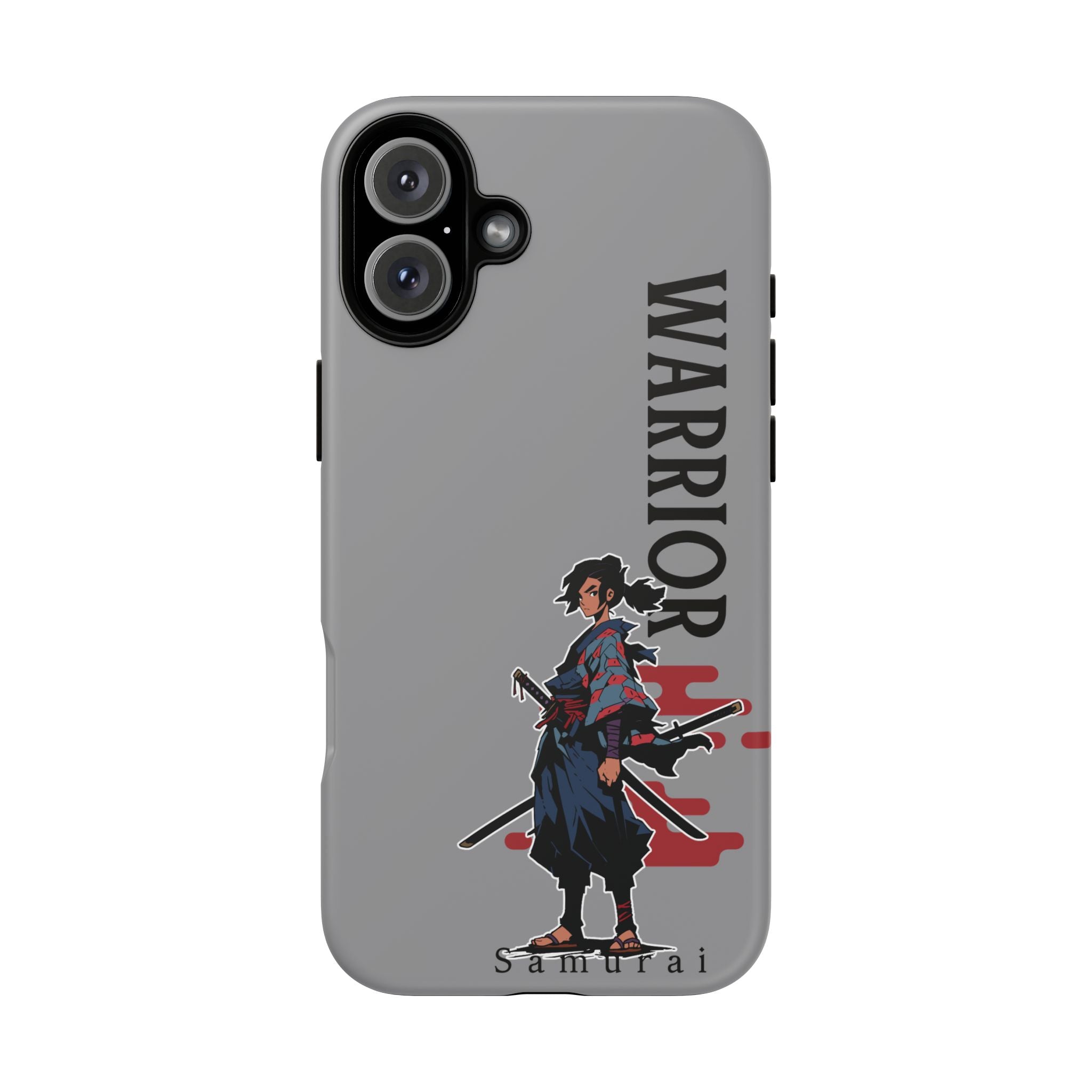 Samurai Warrior iPhone Case – Sword Art Tough Phone Cover