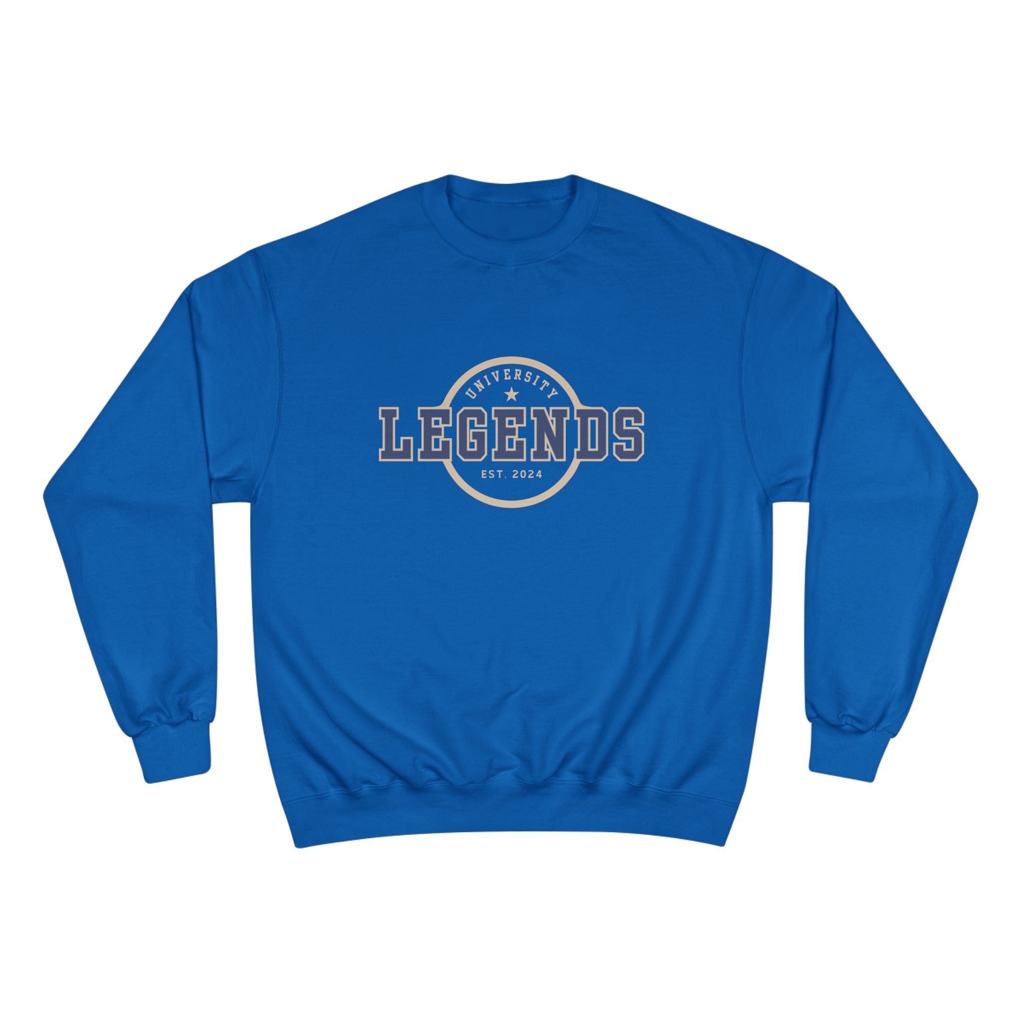 Legends Crewneck Sweatshirt — Vintage Athletic 'Legends' Graphic Male