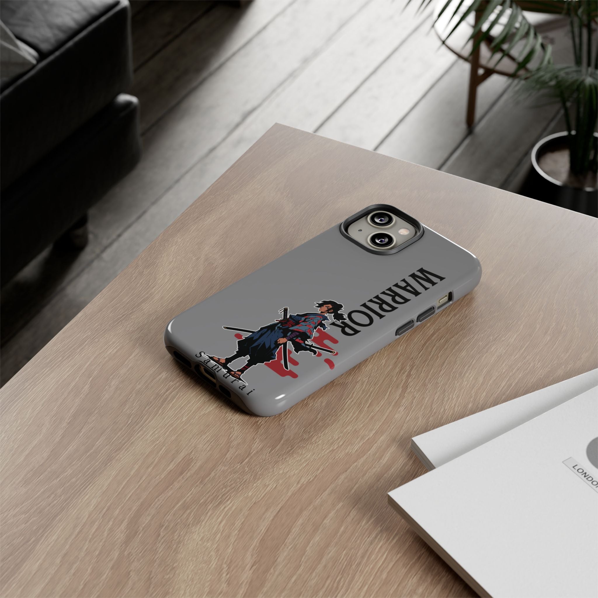 Samurai Warrior iPhone Case – Sword Art Tough Phone Cover