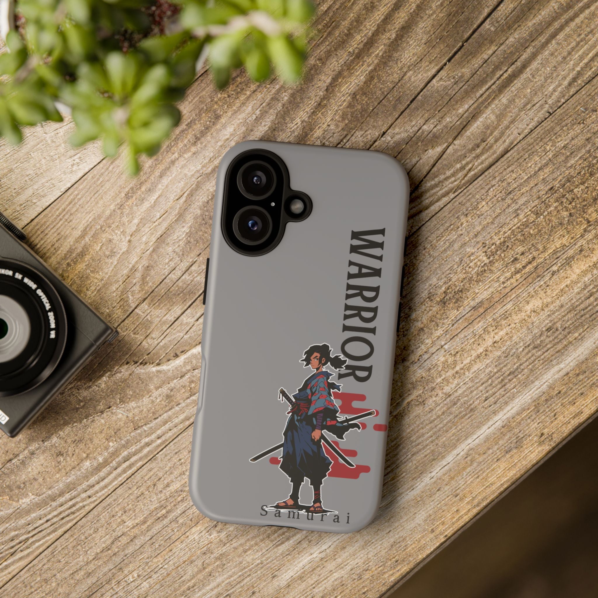Samurai Warrior iPhone Case – Sword Art Tough Phone Cover