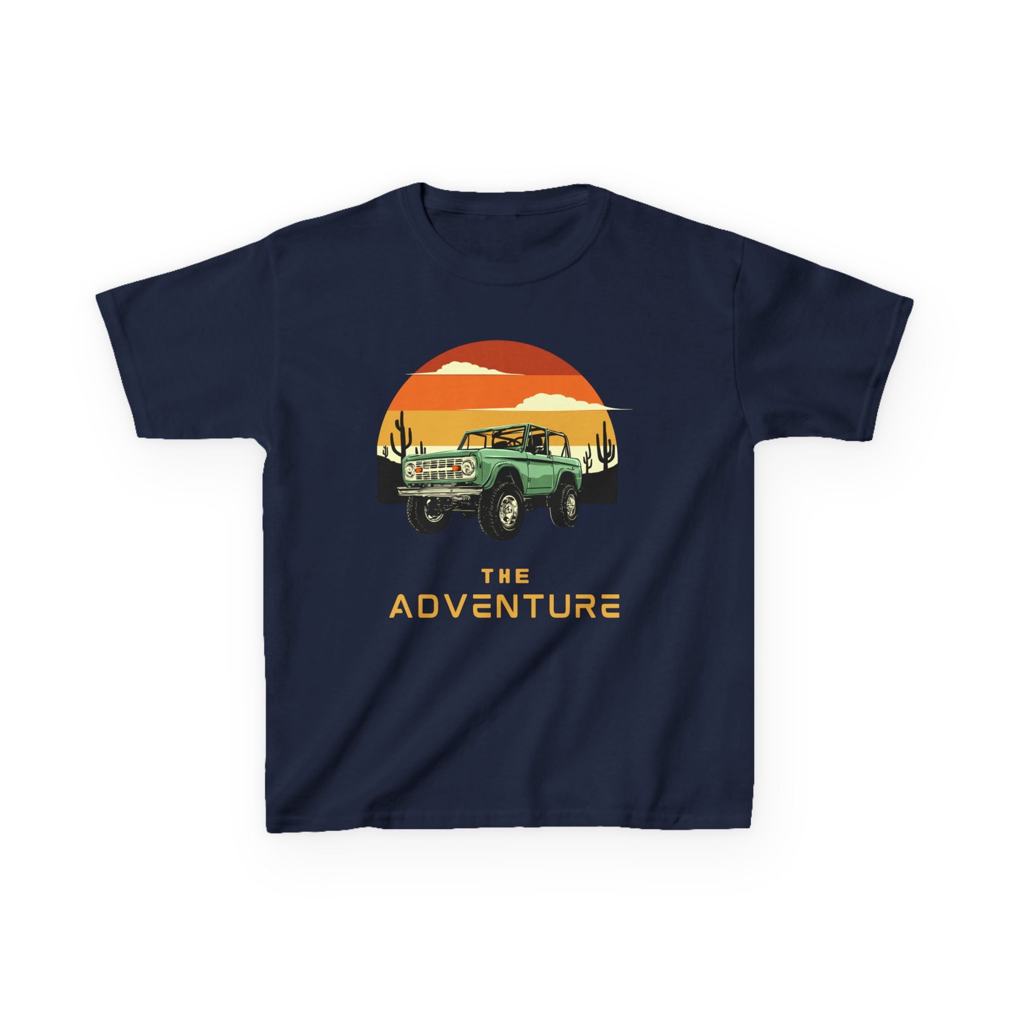 Vintage Jeep Adventure Sunset T-Shirt – Off-Road Explorer Tee