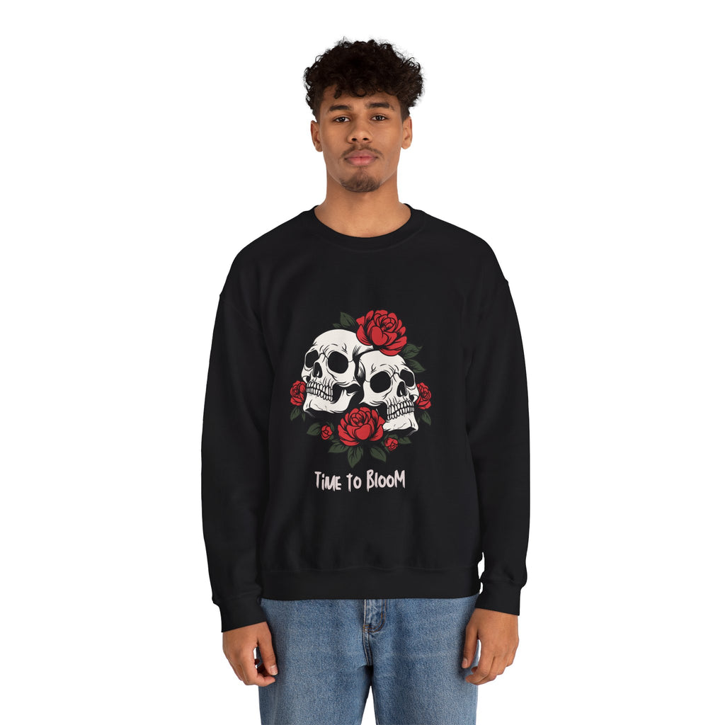 Bloom Skull Sweatshirt