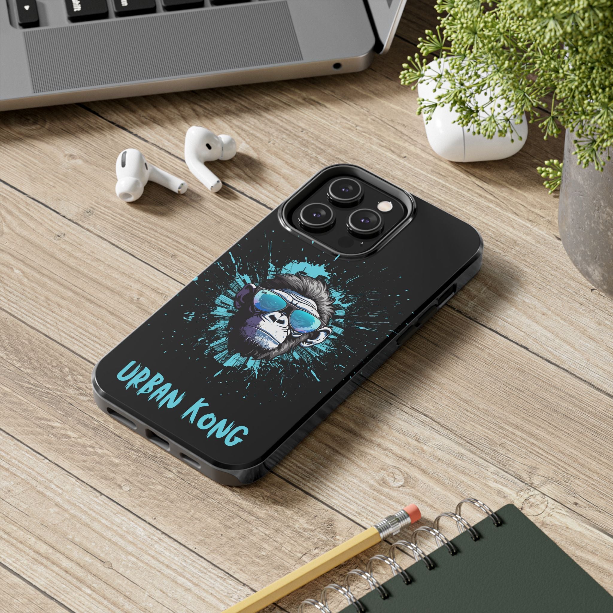 Urban Kong Gorilla iPhone Case – Streetwear Style Tough Phone Cover