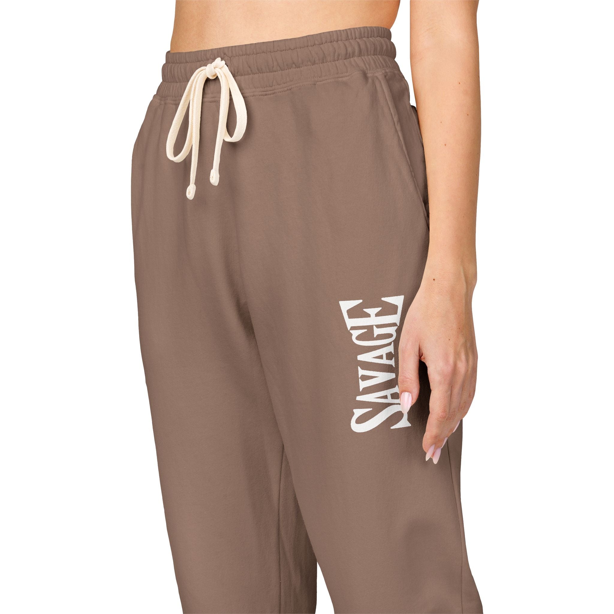 Casual Fleece Sweatpants with Modern Design Unisex