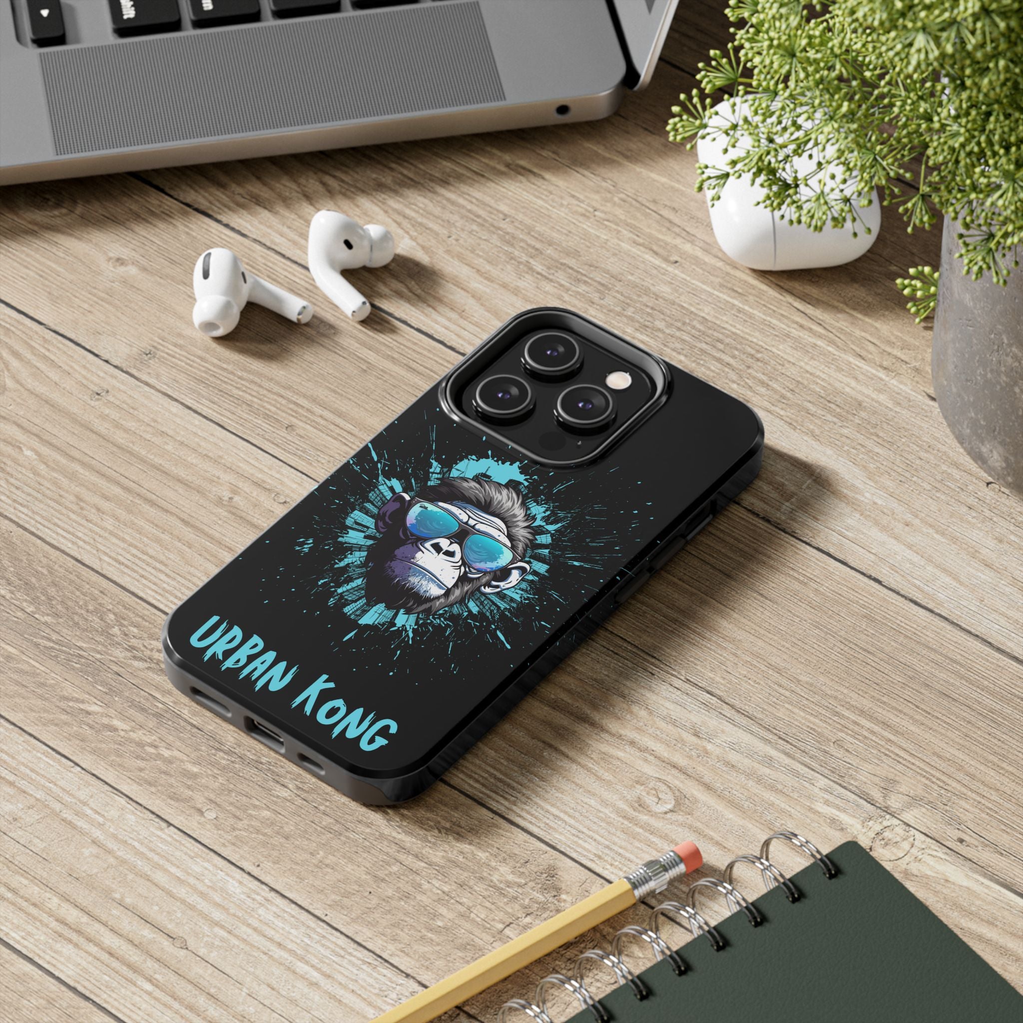 Urban Kong Gorilla iPhone Case – Streetwear Style Tough Phone Cover