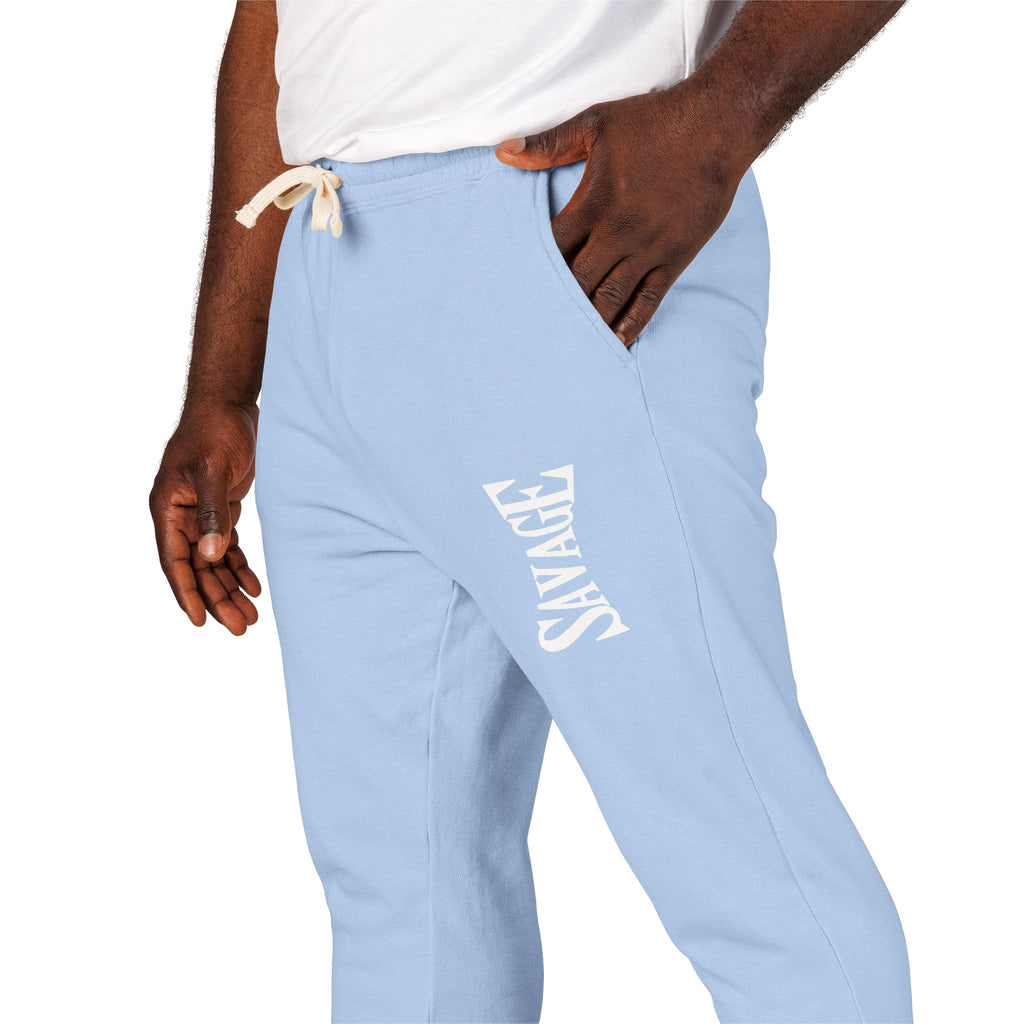 Men's Casual Fleece Sweatpants with Modern Design