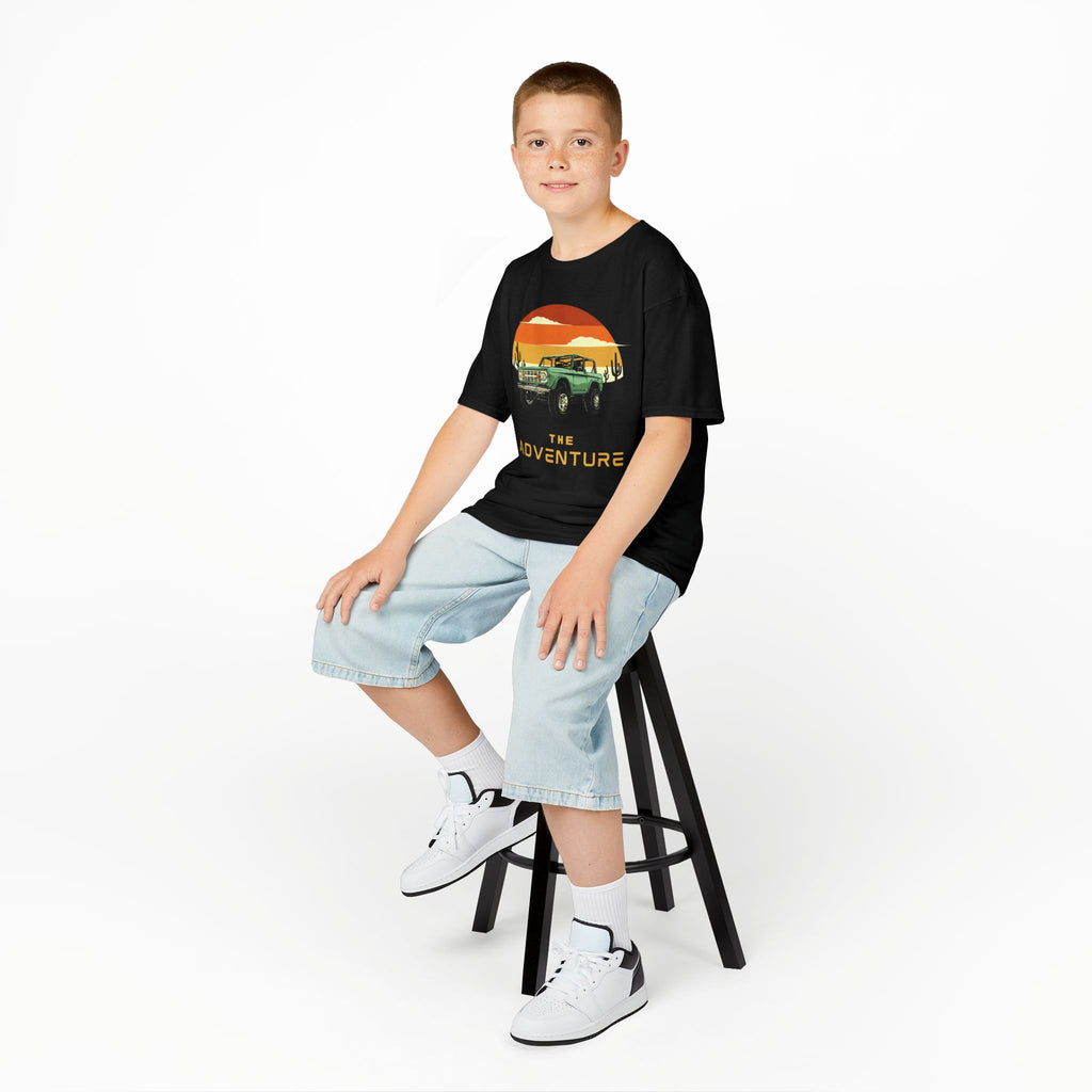 Vintage Jeep Adventure Sunset T-Shirt – Off-Road Explorer Tee