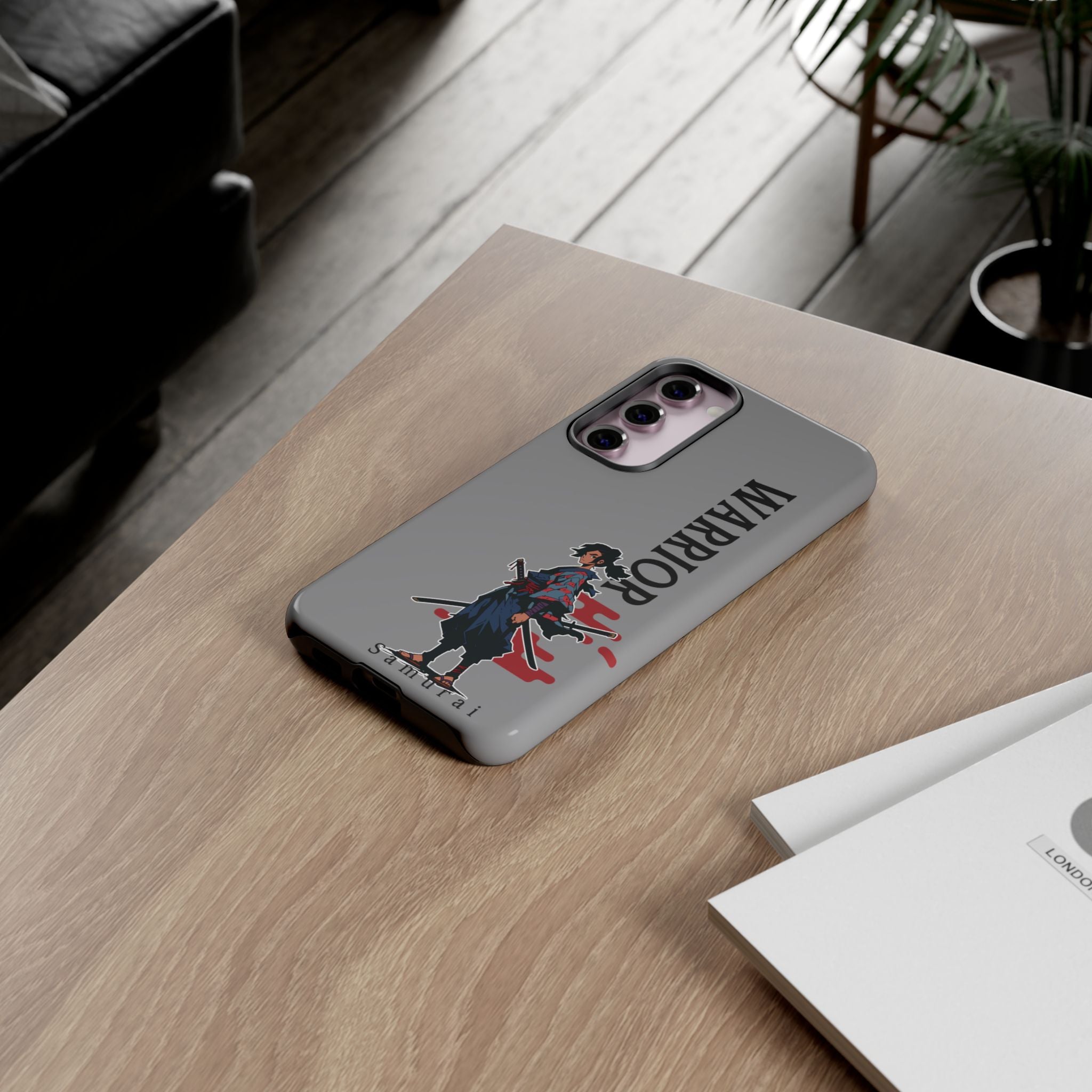Samurai Warrior iPhone Case – Sword Art Tough Phone Cover
