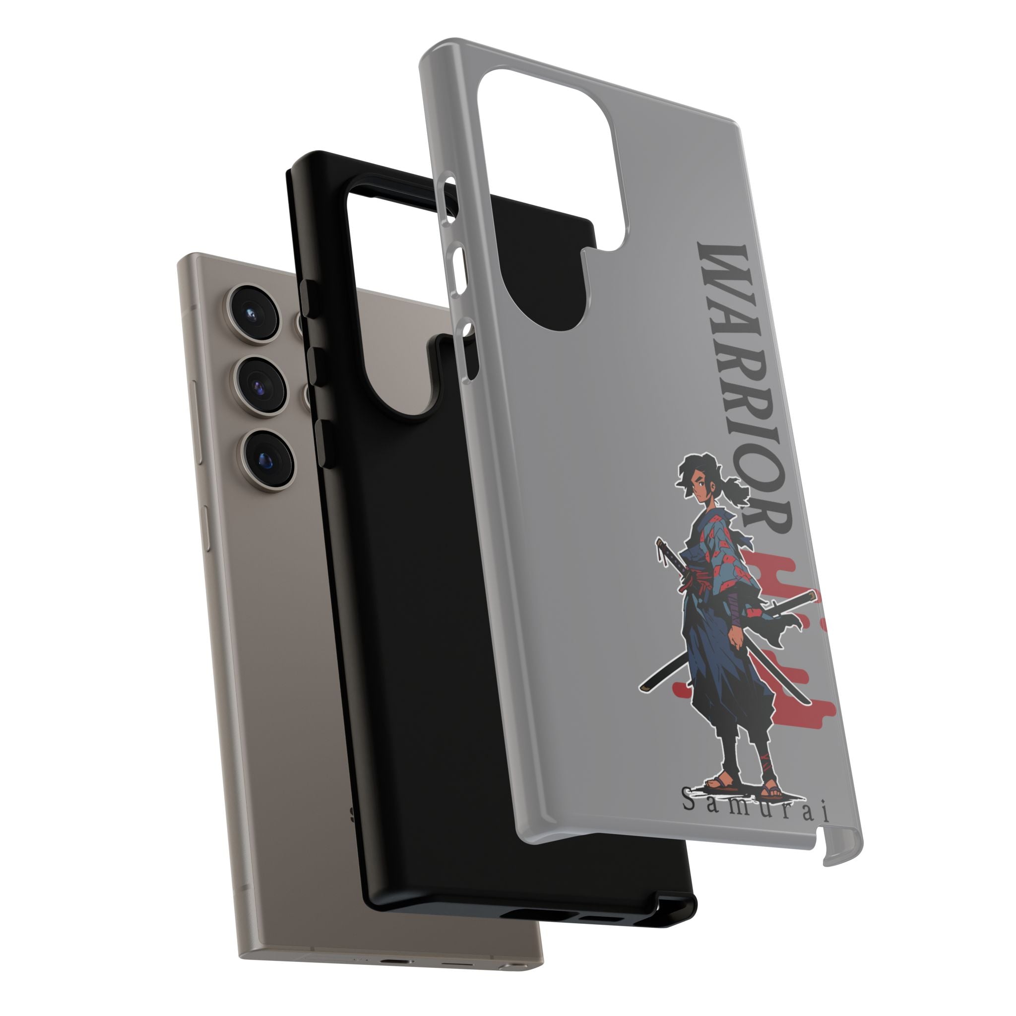 Samurai Warrior iPhone Case – Sword Art Tough Phone Cover