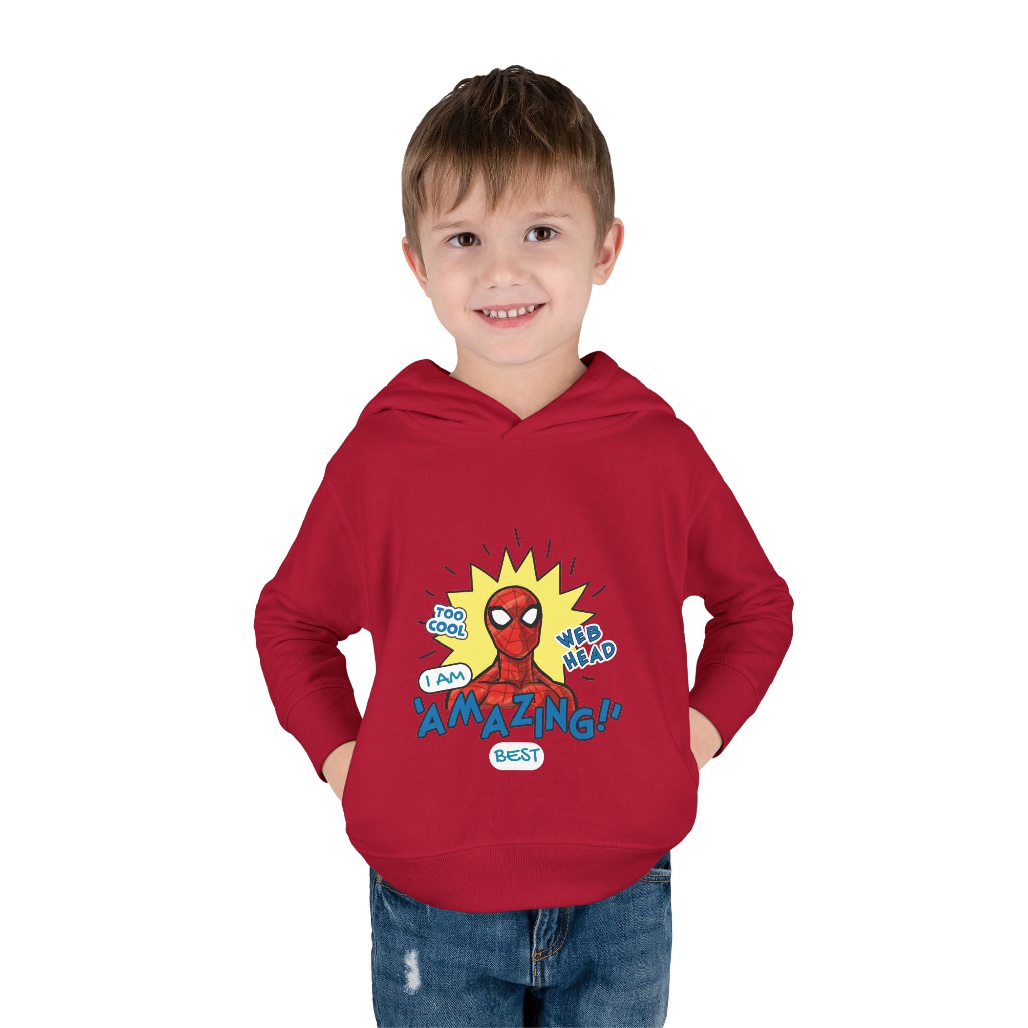Amazing Spider Kid Hoodie – Web Head Comic Style