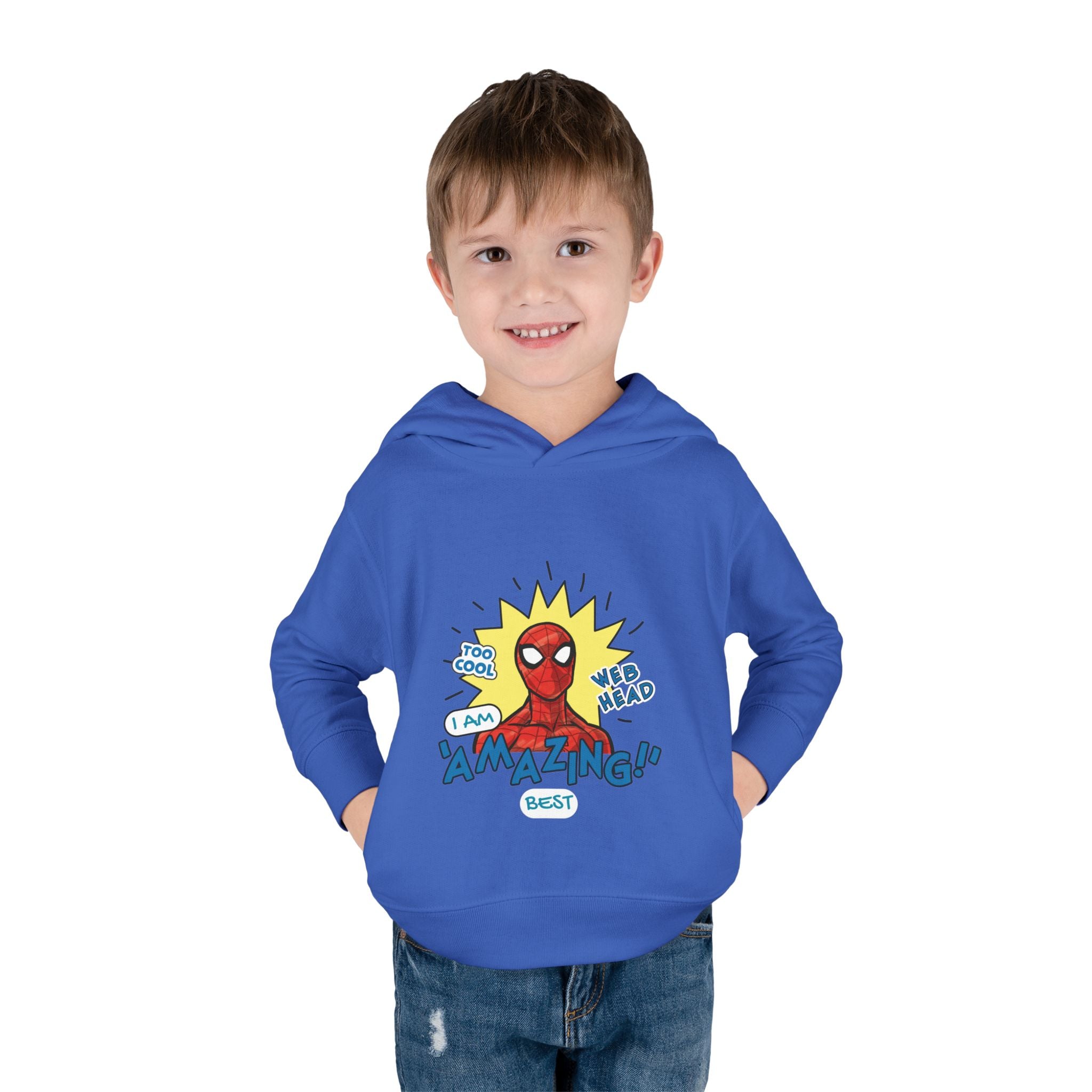 Amazing Spider Kid Hoodie – Web Head Comic Style