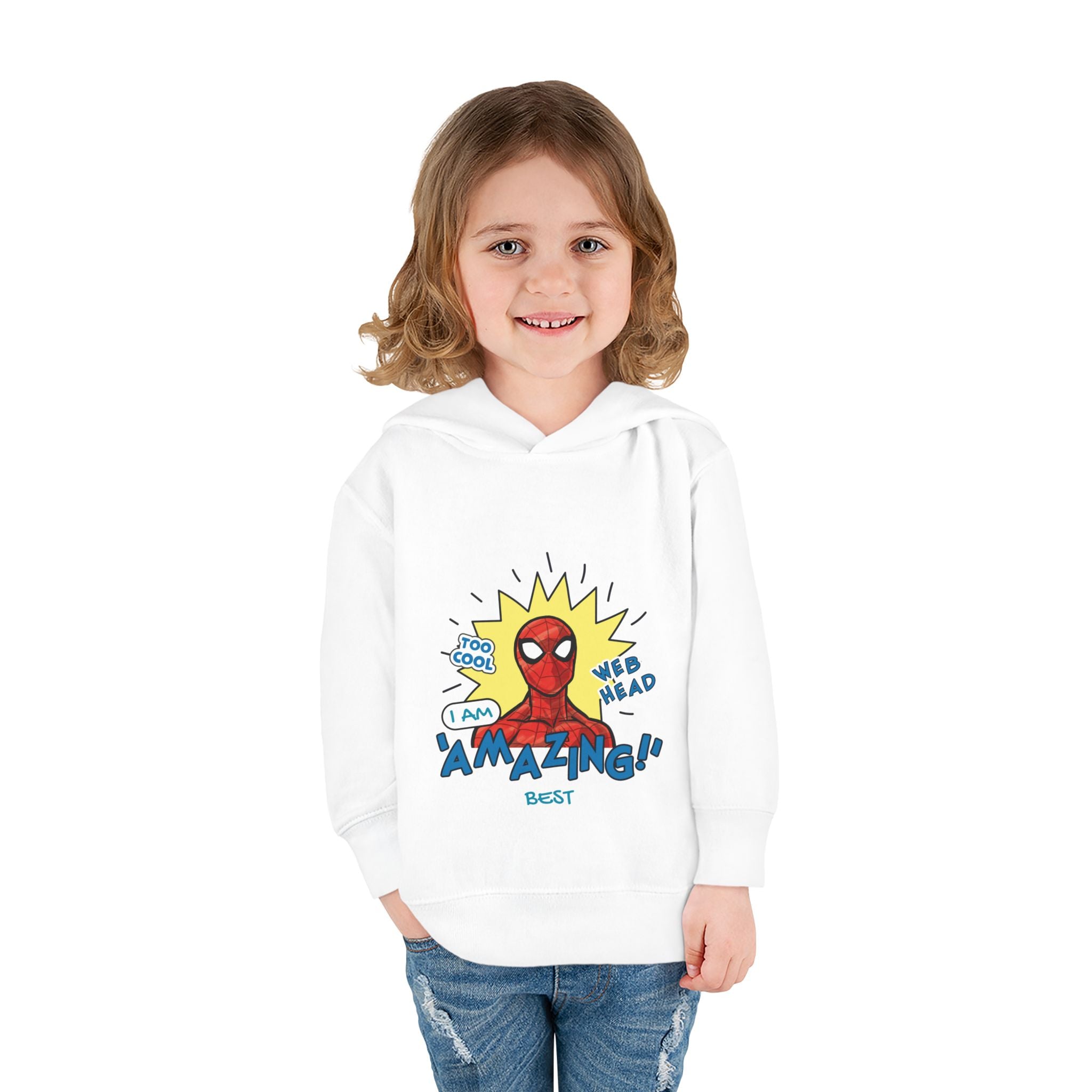 Amazing Spider Kid Hoodie – Web Head Comic Style