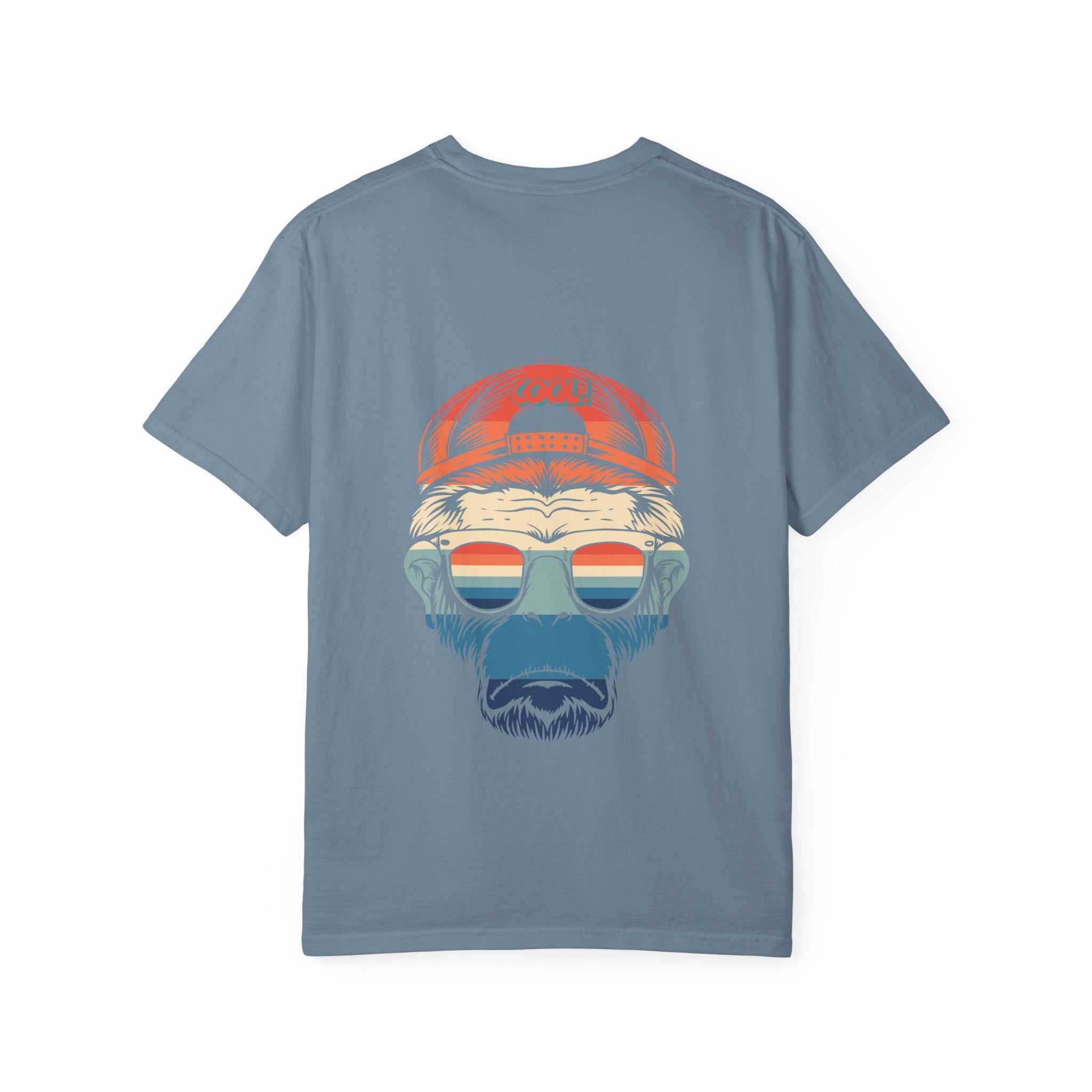 Forever Alone Cool Monkey Graphic Tee | Funny Front & Back Print Shirt