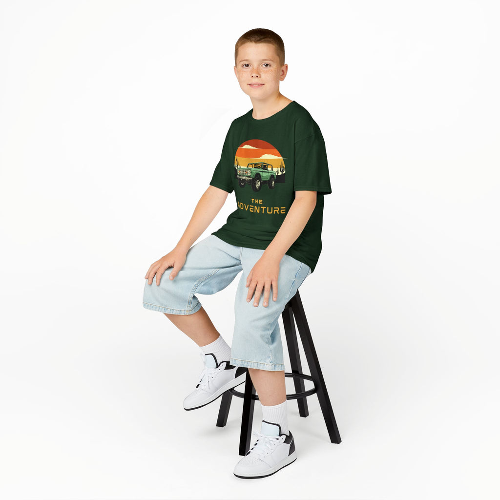 Vintage Jeep Adventure Sunset T-Shirt – Off-Road Explorer Tee